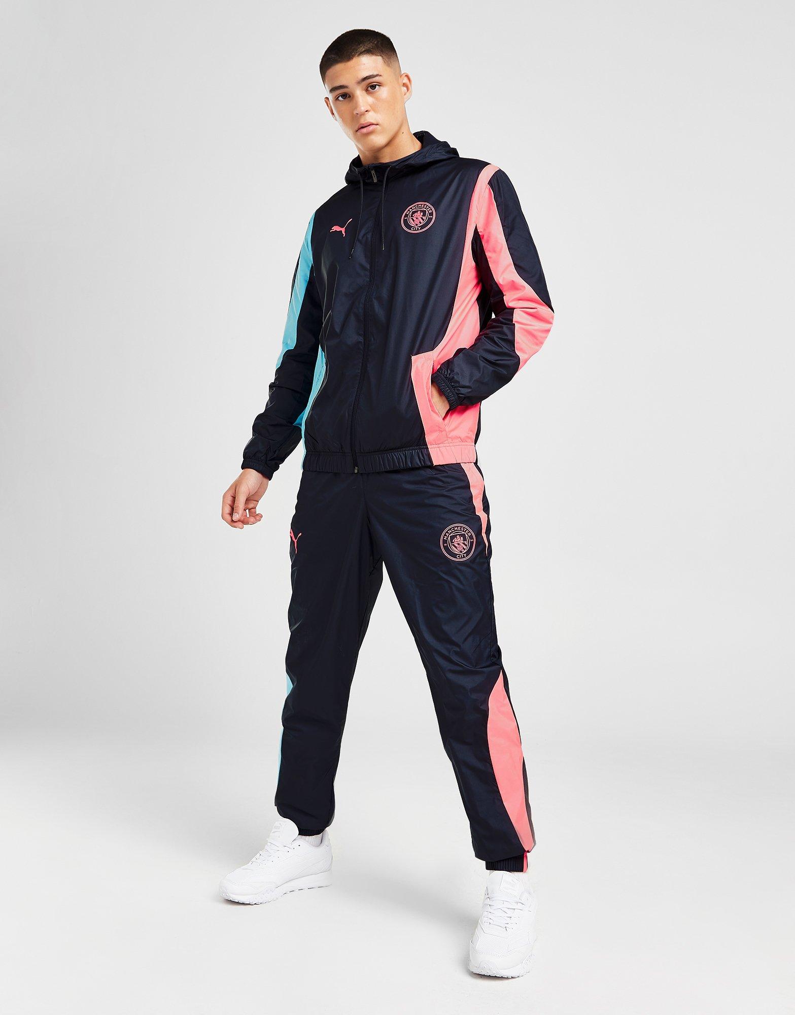 Man city nike on sale tracksuit