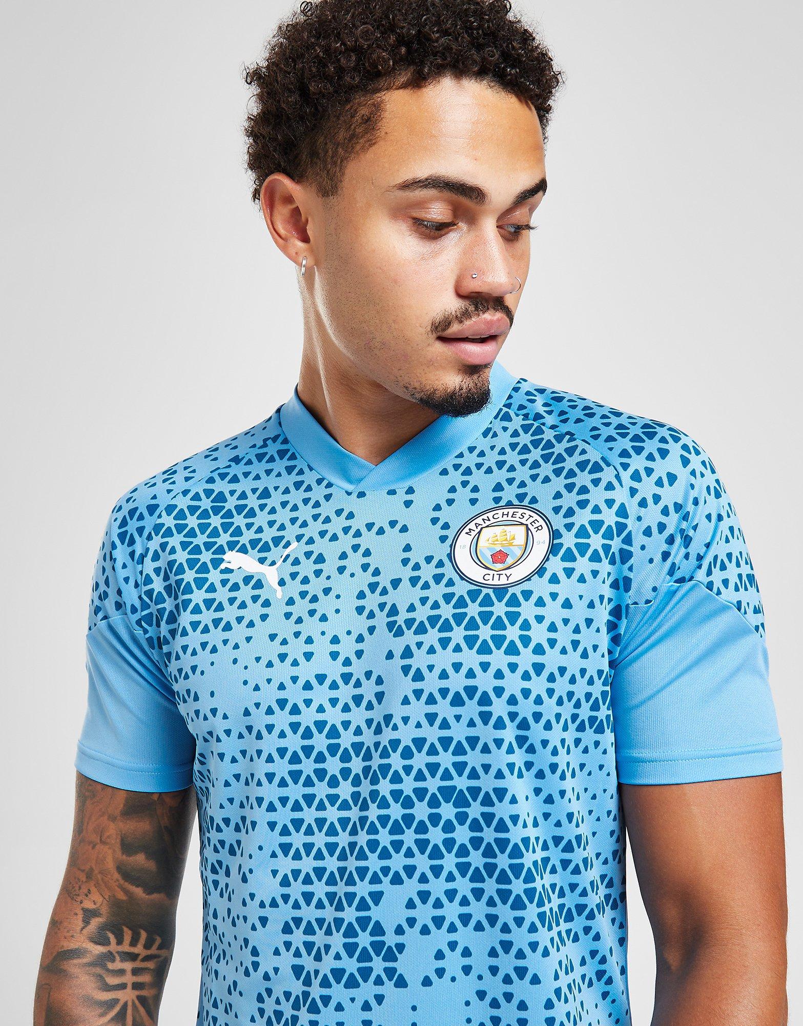 Puma Manchester City FC Training Short Sleeve Shirt