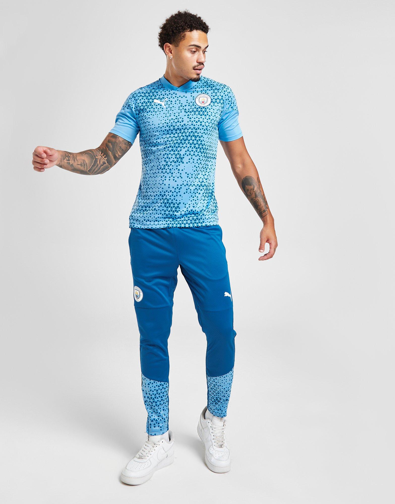 Puma Manchester City FC Training Short Sleeve Shirt