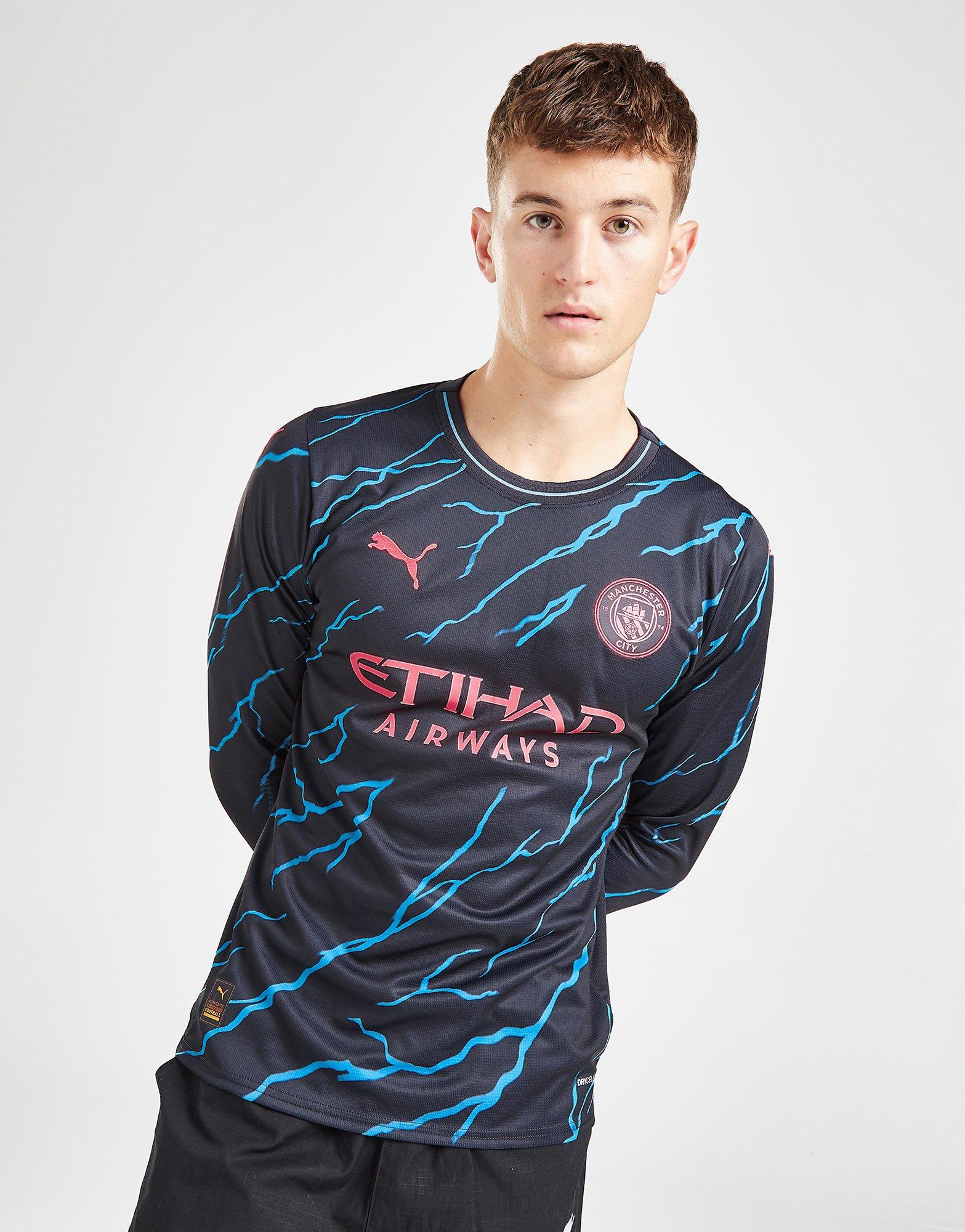 : Manchester City Third Shirt 2023/24 Season - Replica - Men -  Dark Navy - Size: S : Sports & Outdoors