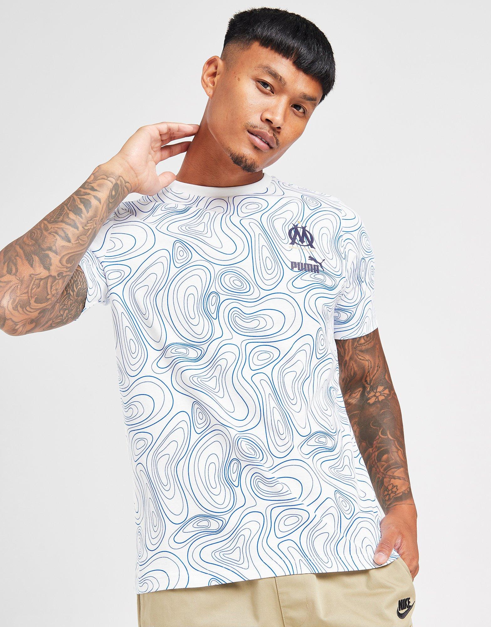 Puma Olympique Marseille All Over Print T-Shirt