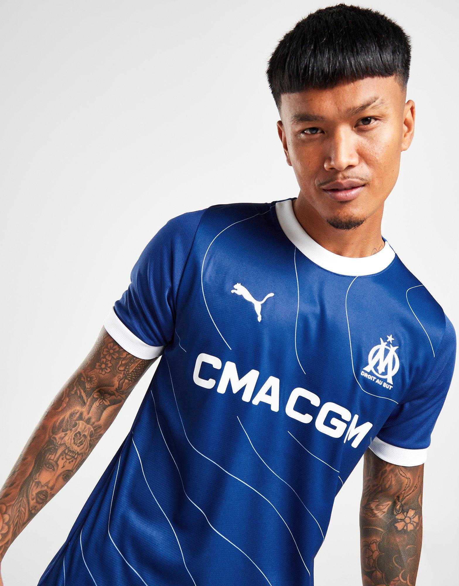 - NZ Away Sports Puma JD Marseille Olympique 2023/24 Shirt Blue