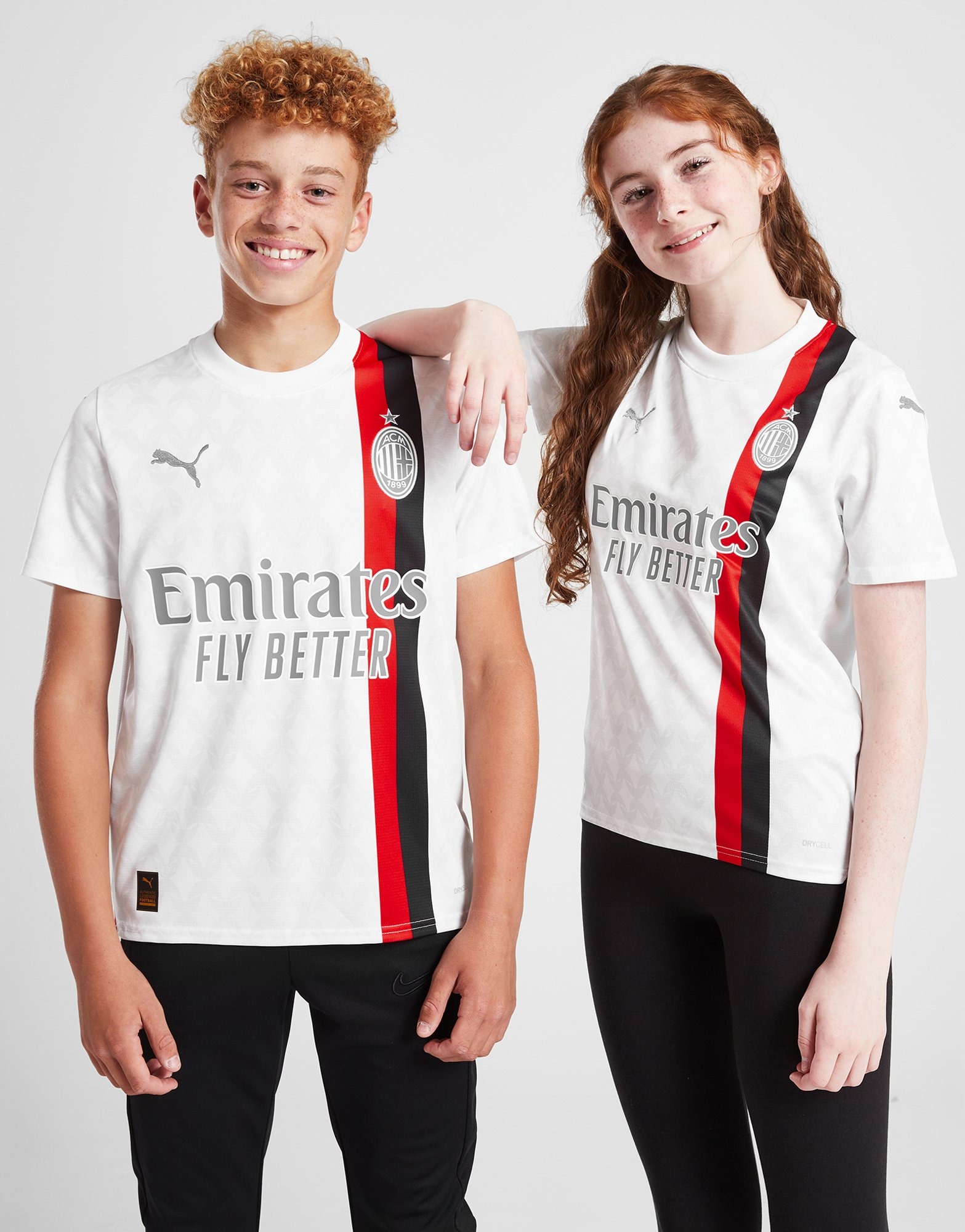 Puma AC Milan 2023/24 Away - Shirt Junior Deutschland JD Sports Weiss
