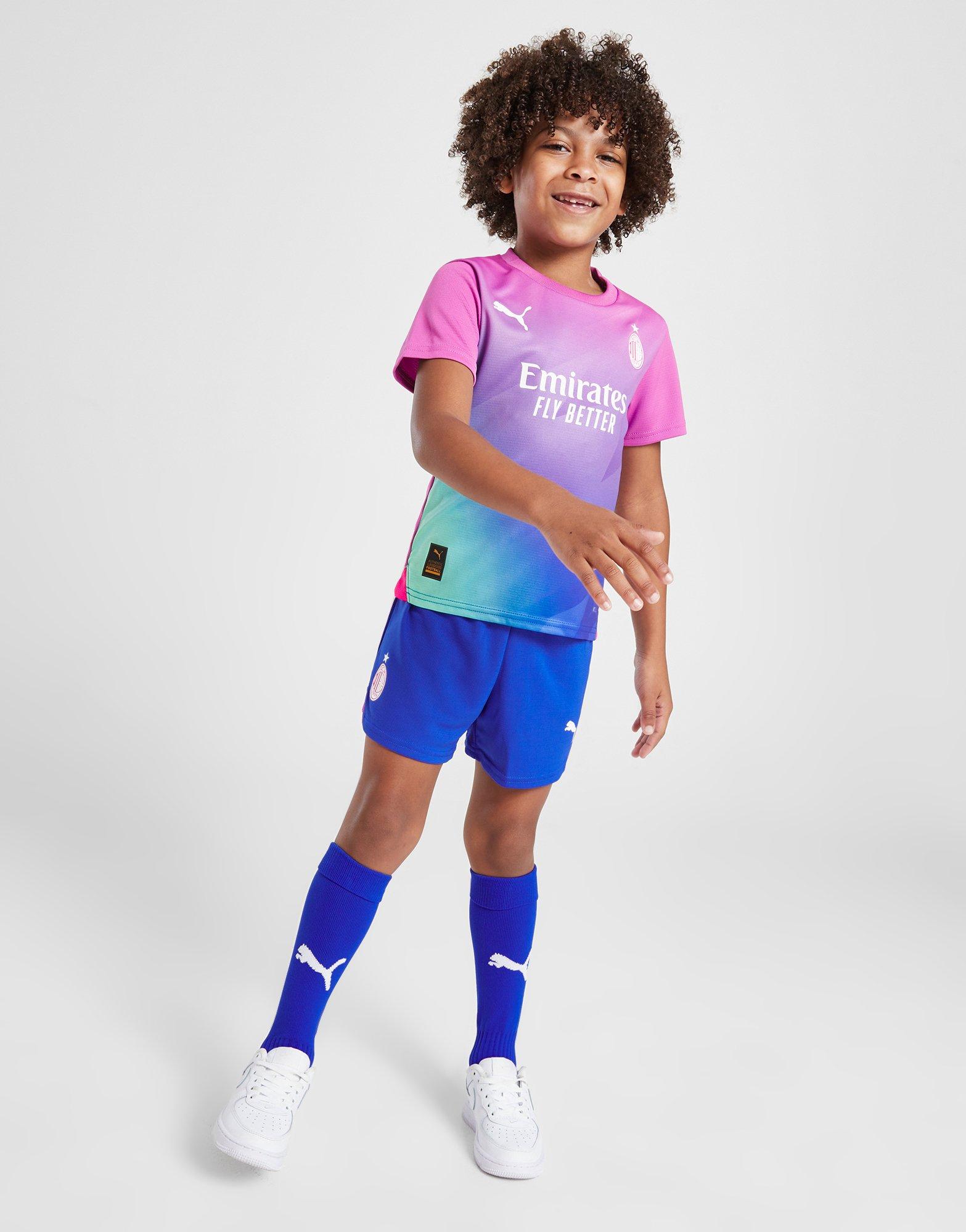 Puma AC Milan 2023/24 Third Kit Children in Rosa