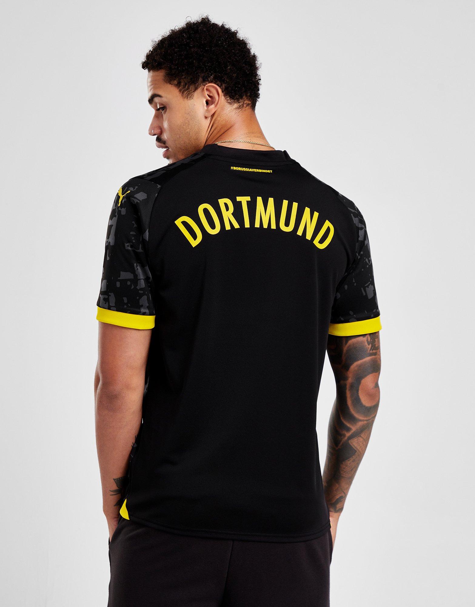 Camiseta Borussia Dortmund local 23/24 para mujer, black