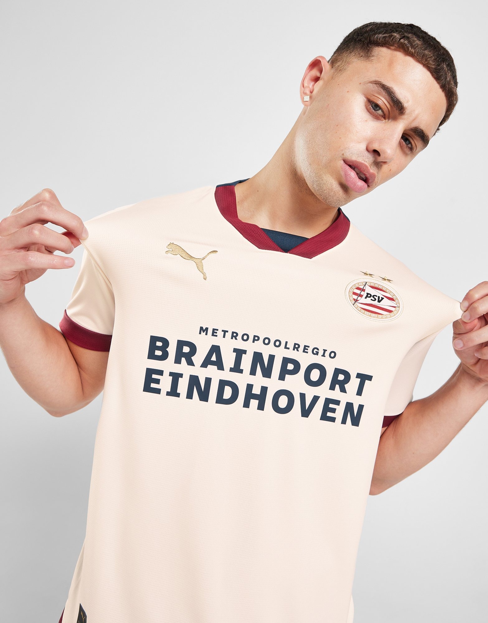 De volgende Achterhouden credit Beige Puma PSV Eindhoven 2023/24 Away Shirt - JD Sports Nederland