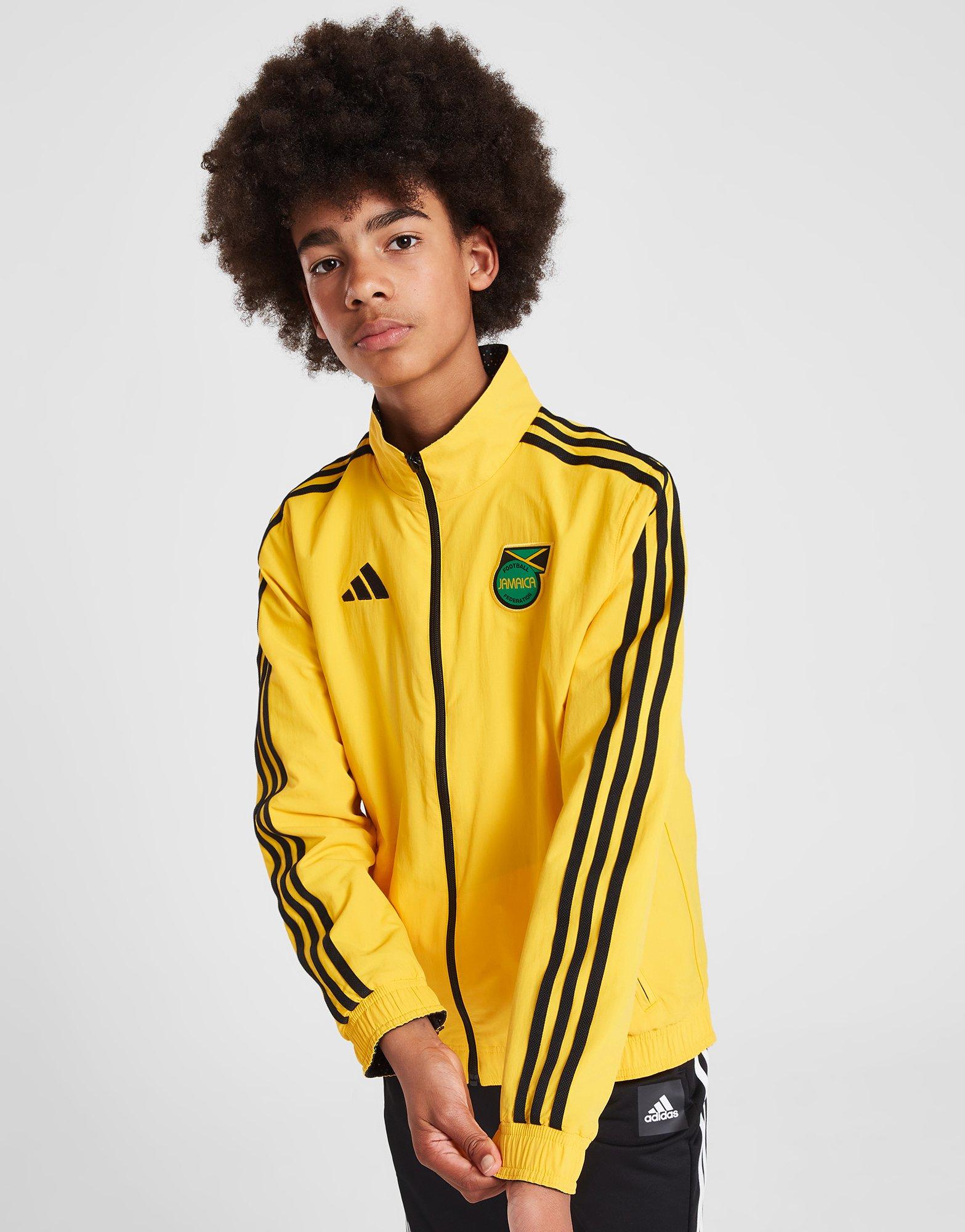 adidas Jamaica Anthem Reversible Jacket Junior