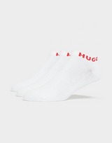 HUGO 3-Pack Invisible Socks