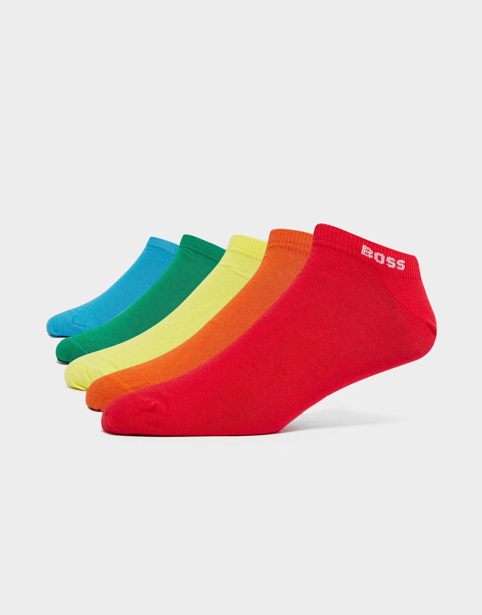 Multi BOSS 5Pack Invisible Socks JD Sports