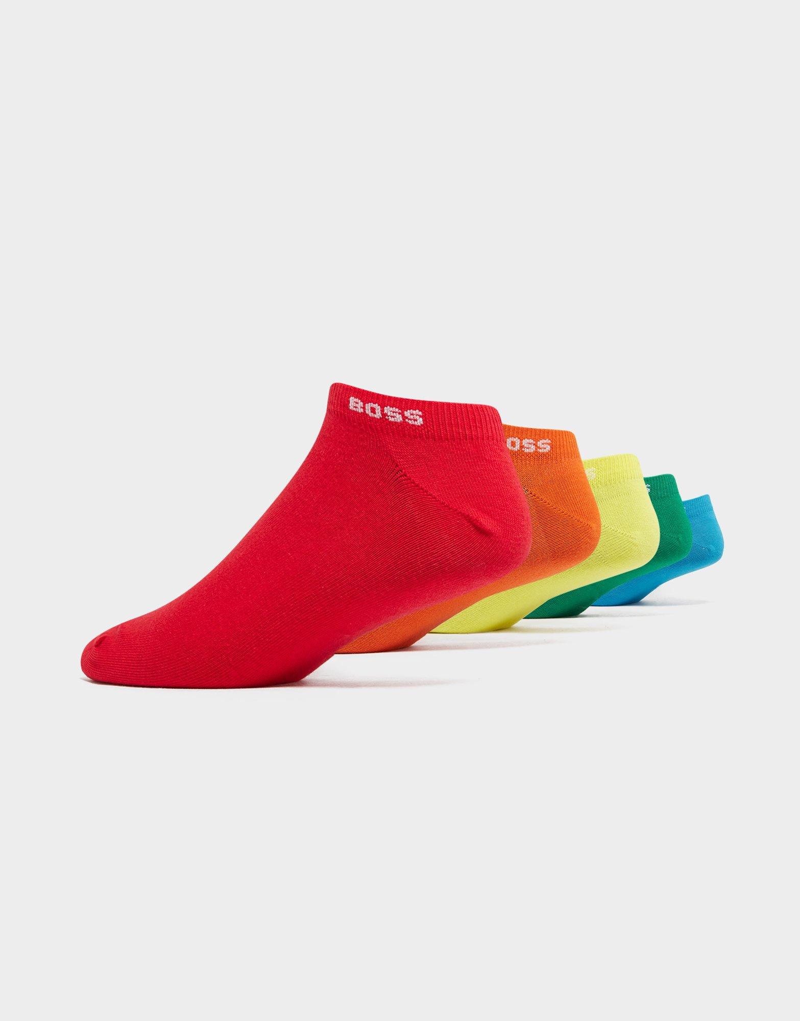 BOSS 5-Pack Invisible Socks