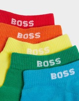BOSS 5-Pack Invisible Socks