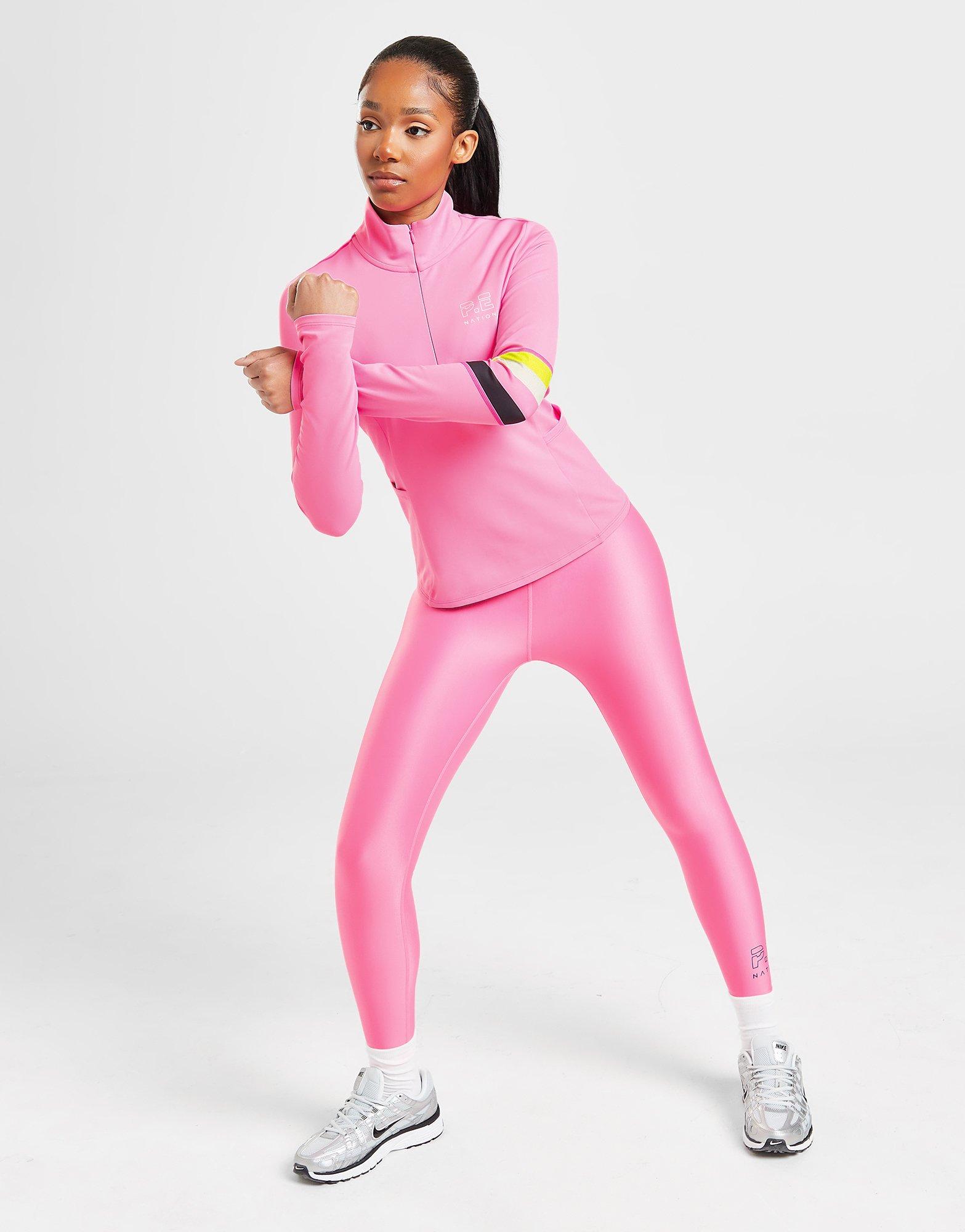 Pink PE Nation Hype Tights - JD Sports Global