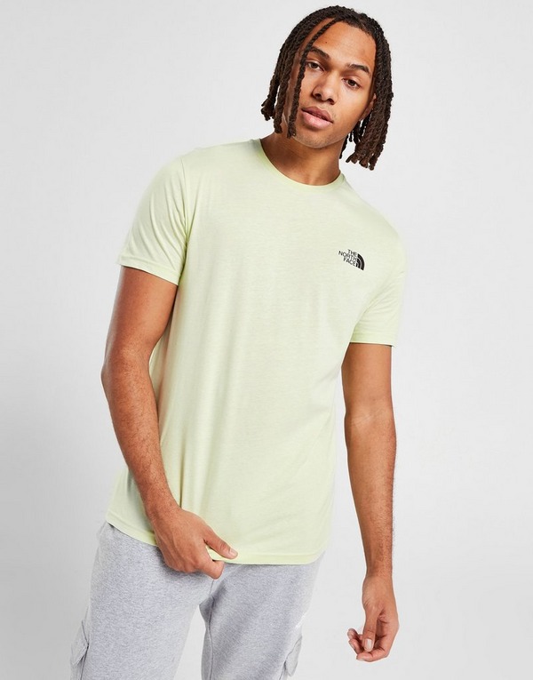 Green The North Face Simple Dome T-Shirt