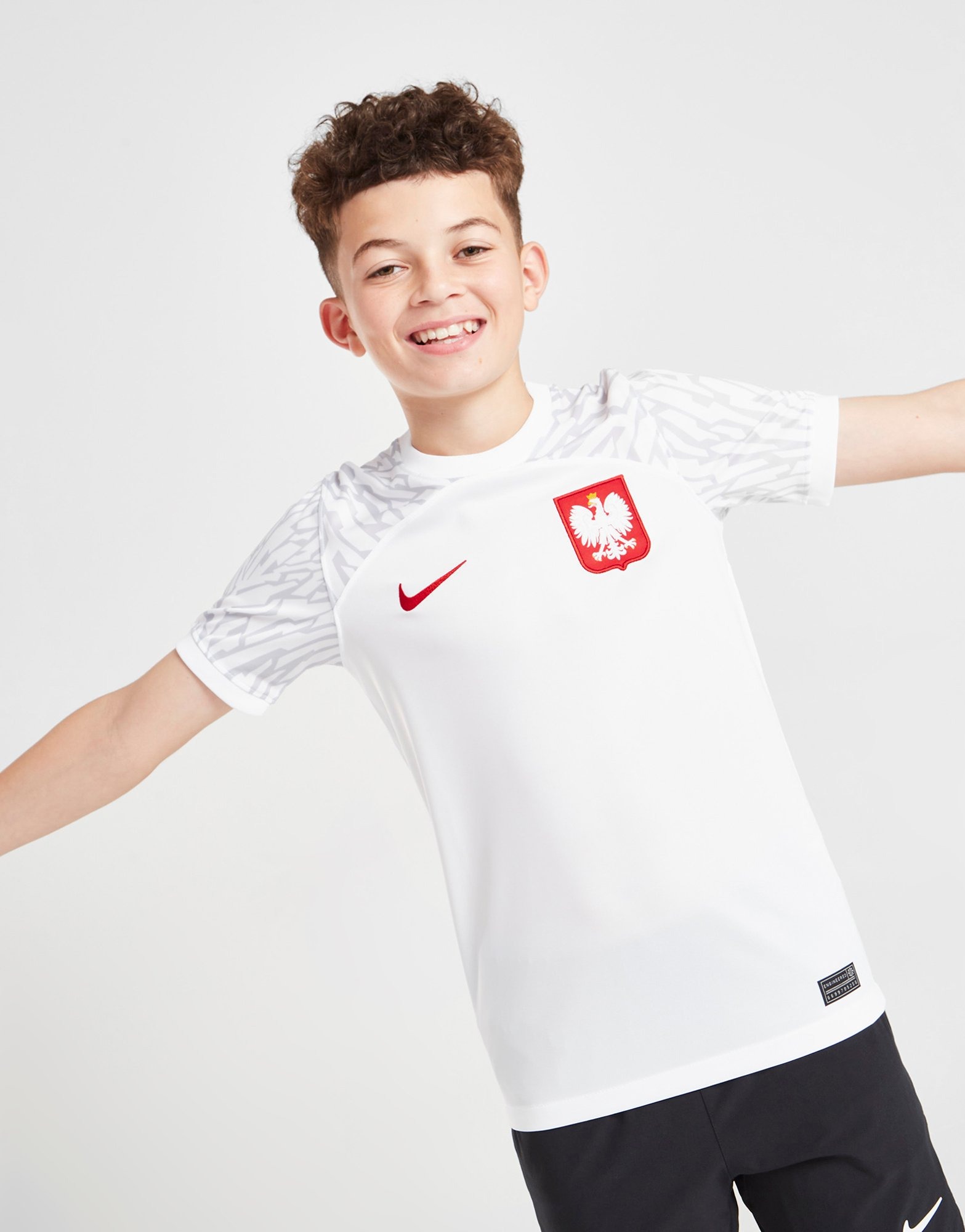 White Nike Poland 2022 Home Shirt Junior | JD Sports Malaysia