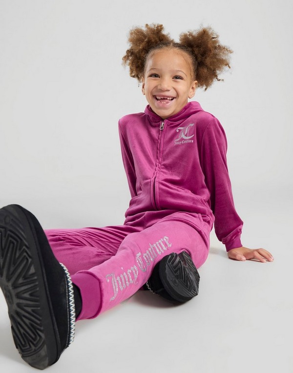  Girls 2 Piece Outfits Velour Tracksuits Athletic Sweat Suits  Fall Clothing Activewear Set Light Pink 10 11 Year Old Girls