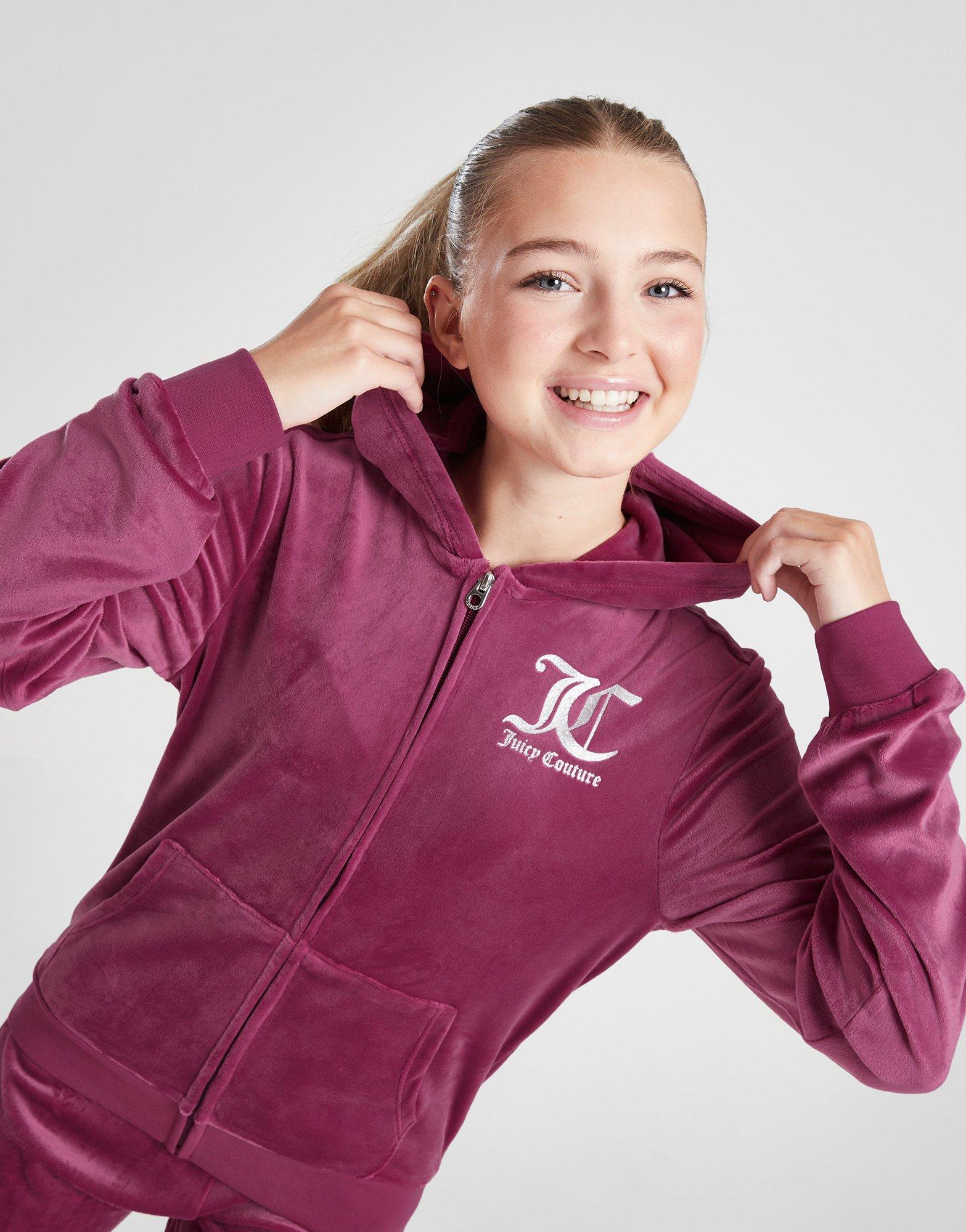 Pink JUICY COUTURE Girls' Cuffed Tracksuit Junior - JD Sports NZ