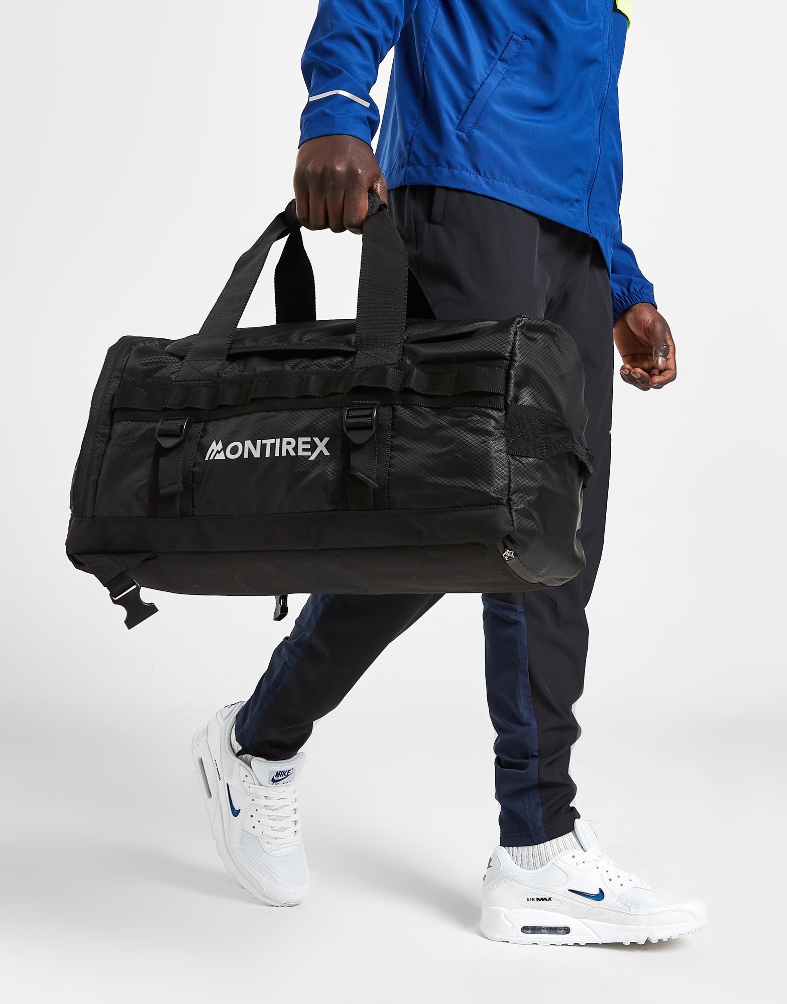 Black MONTIREX MTX 32L Duffle Bag JD Sports Global JD Sports Global