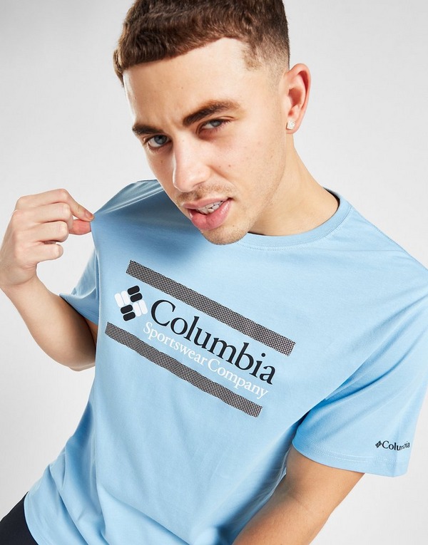 de primera categoría Provisional ama de casa Columbia camiseta Grid en Azul | JD Sports España