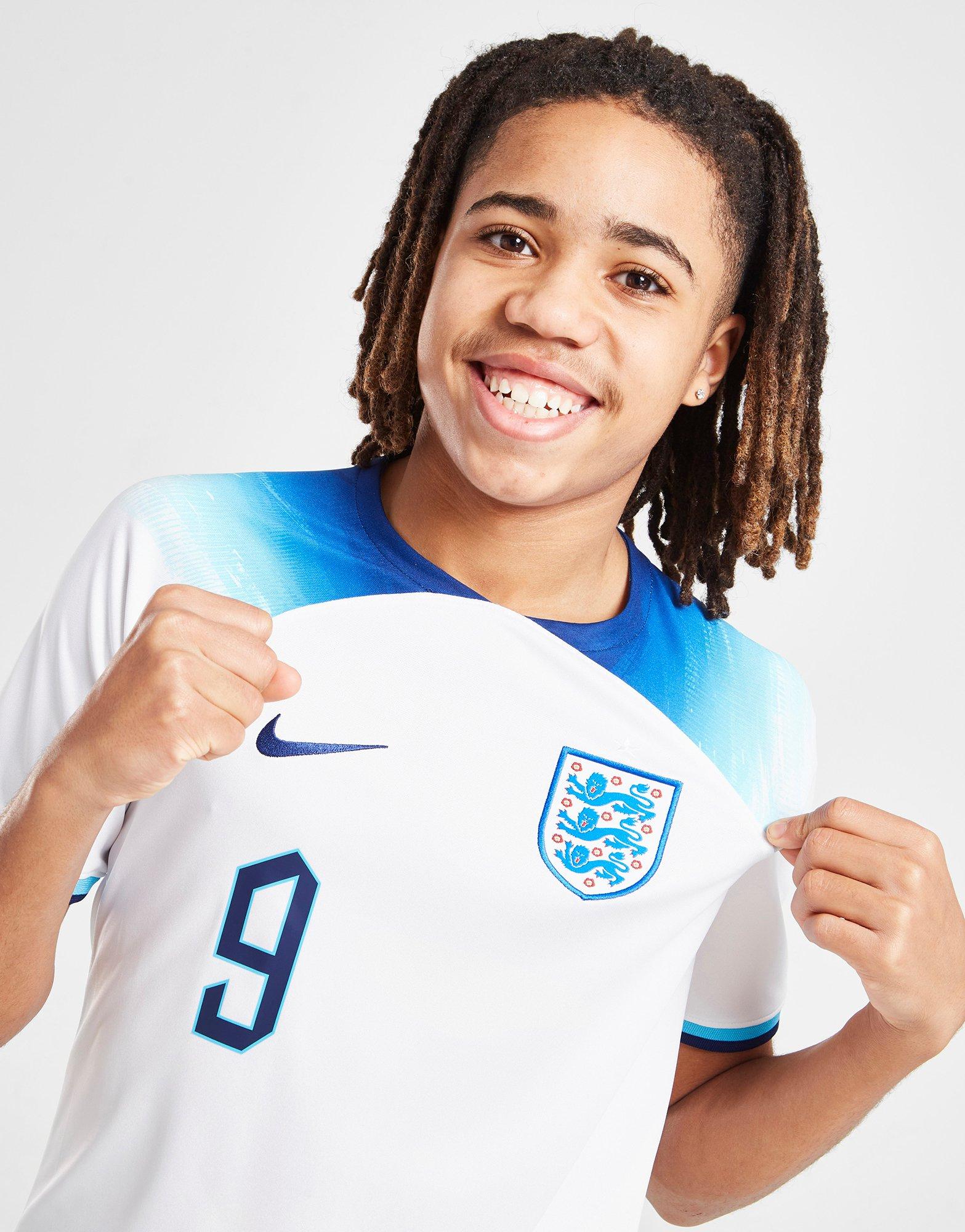 Nike England 2022 Kane #9 Home Shirt Junior