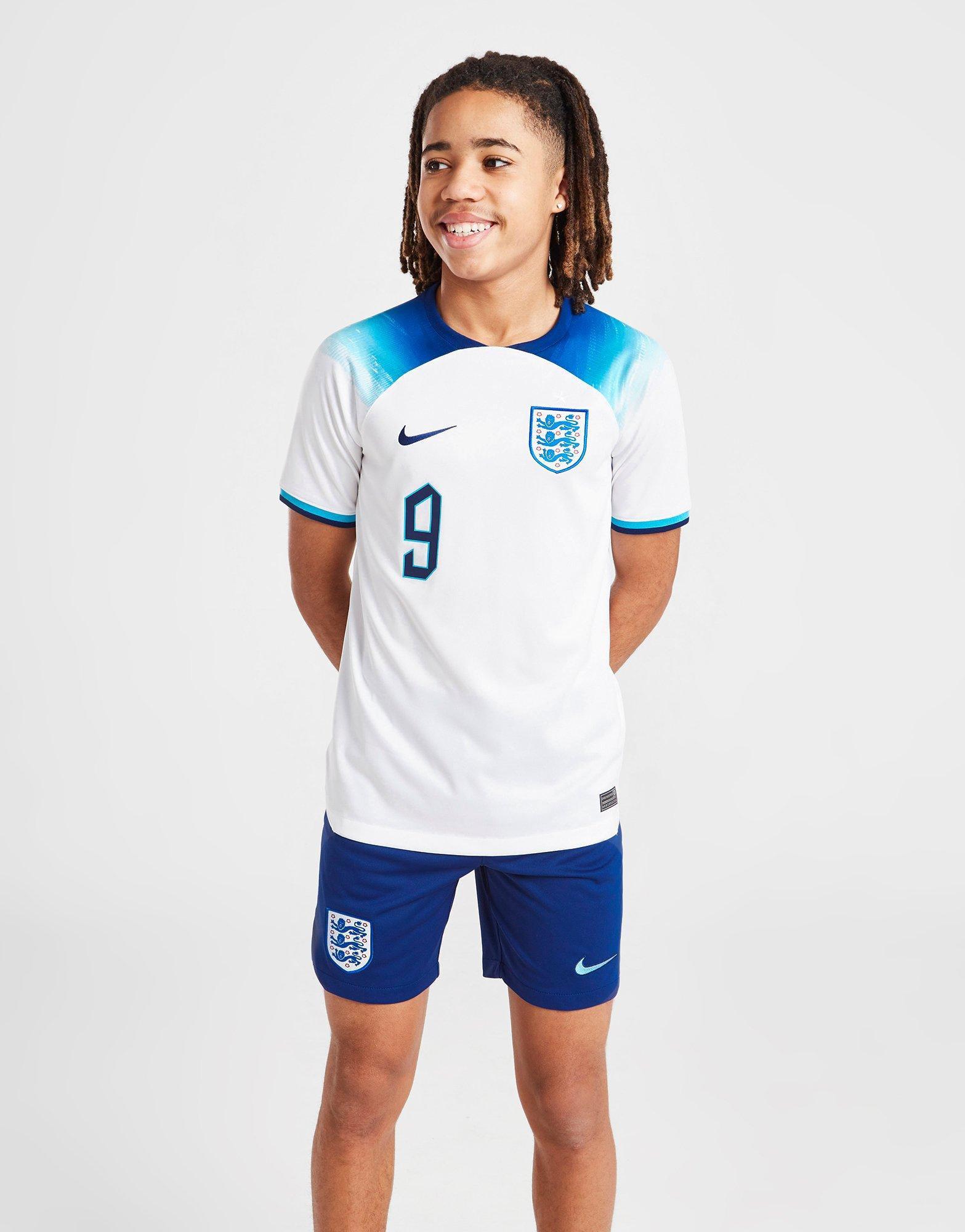 Nike England 2022 Kane #9 Home Shirt Junior