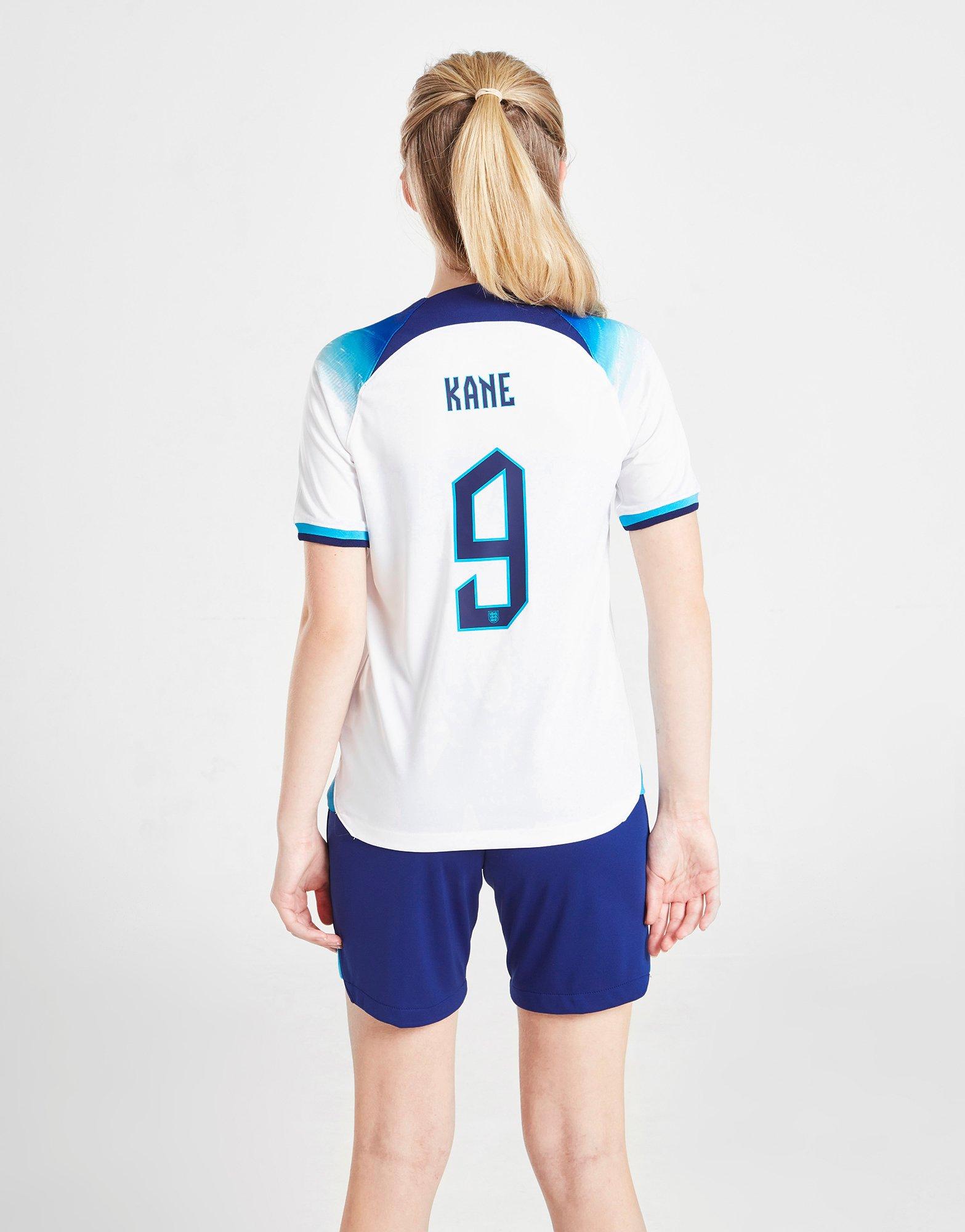 Nike England 2022 Kane #9 Home Shirt Junior