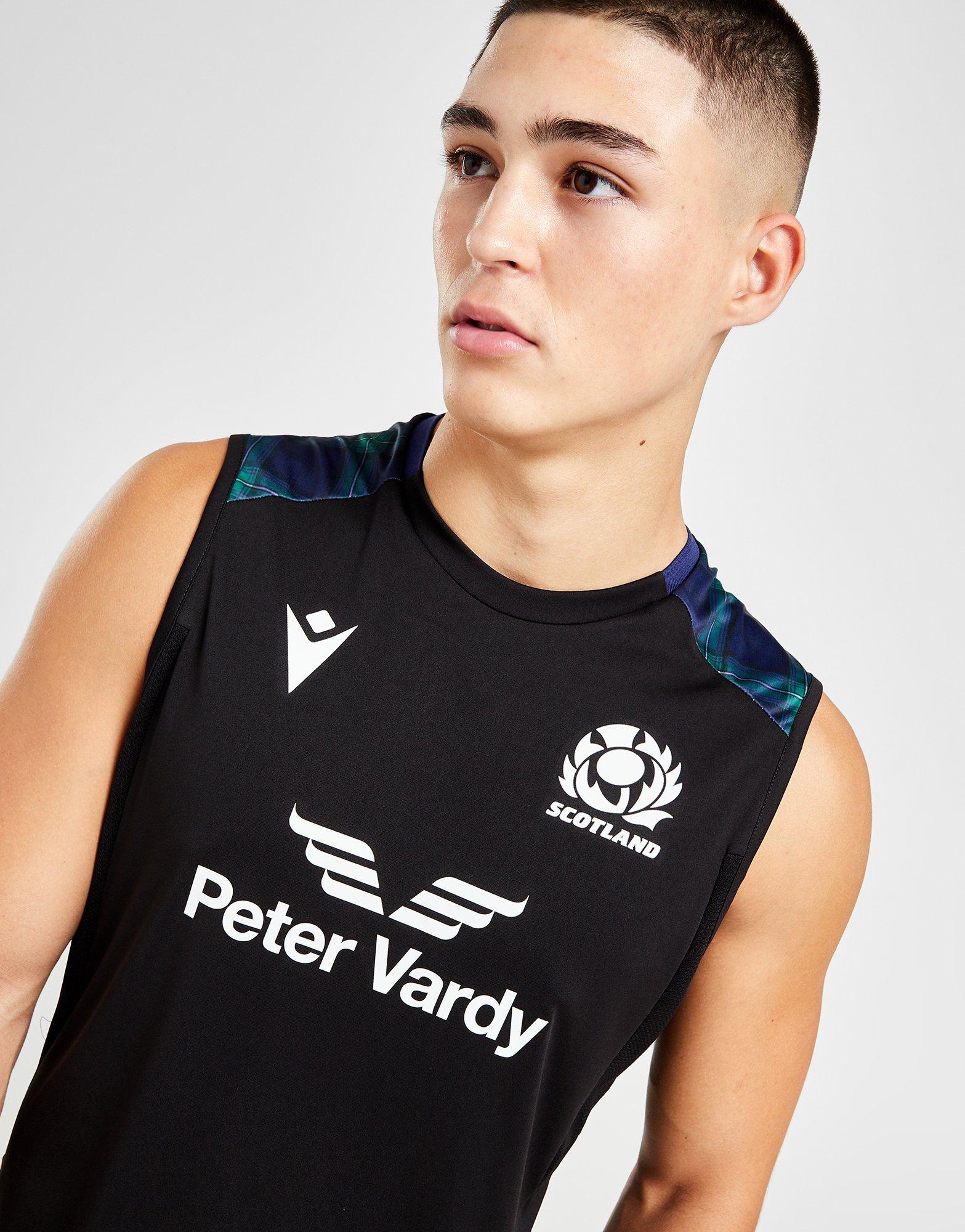 Macron Scotland Rugby Union 2023 Poly Sleeveless Top