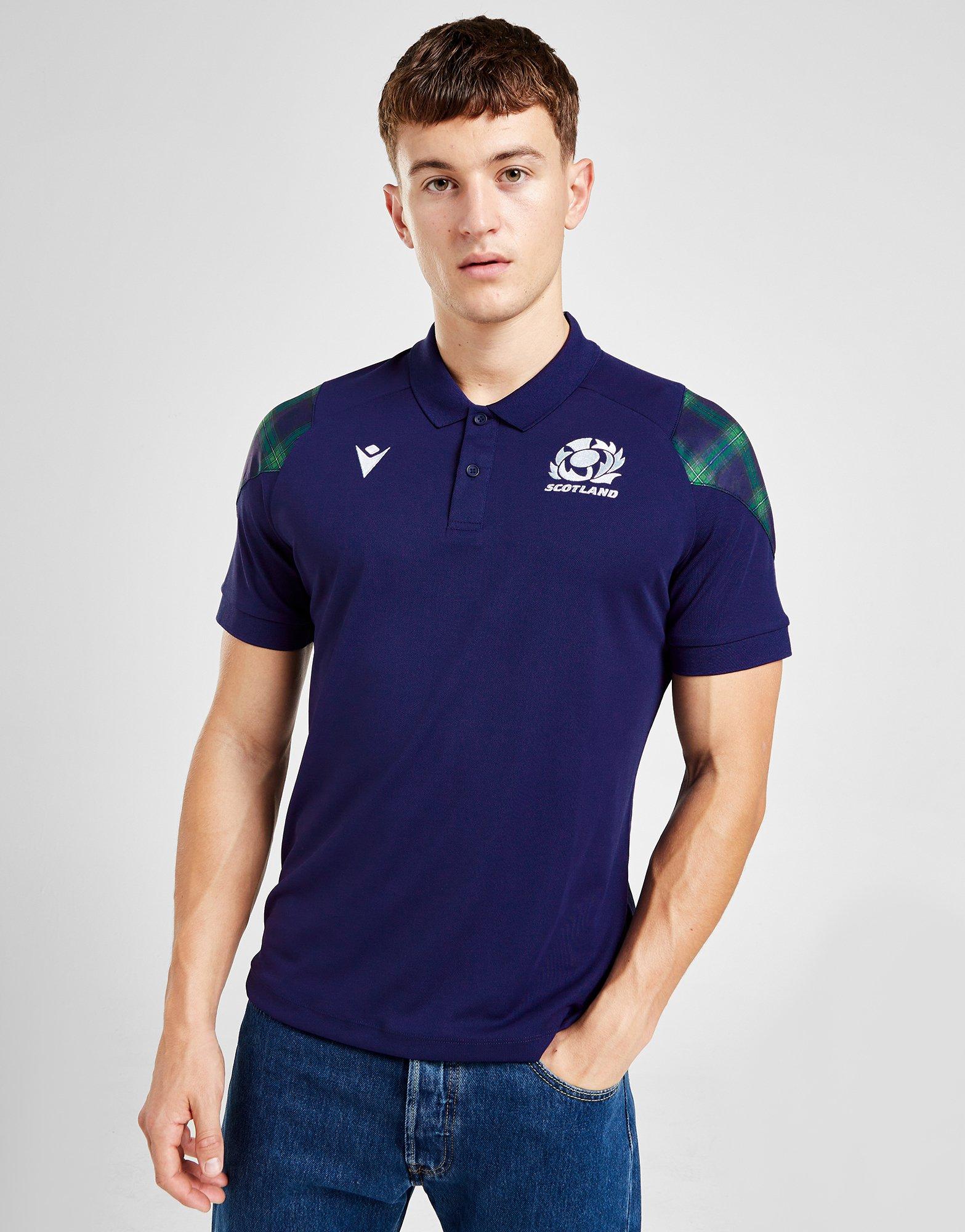 Macron Scotland Rugby Union 2023 Polo Shirt