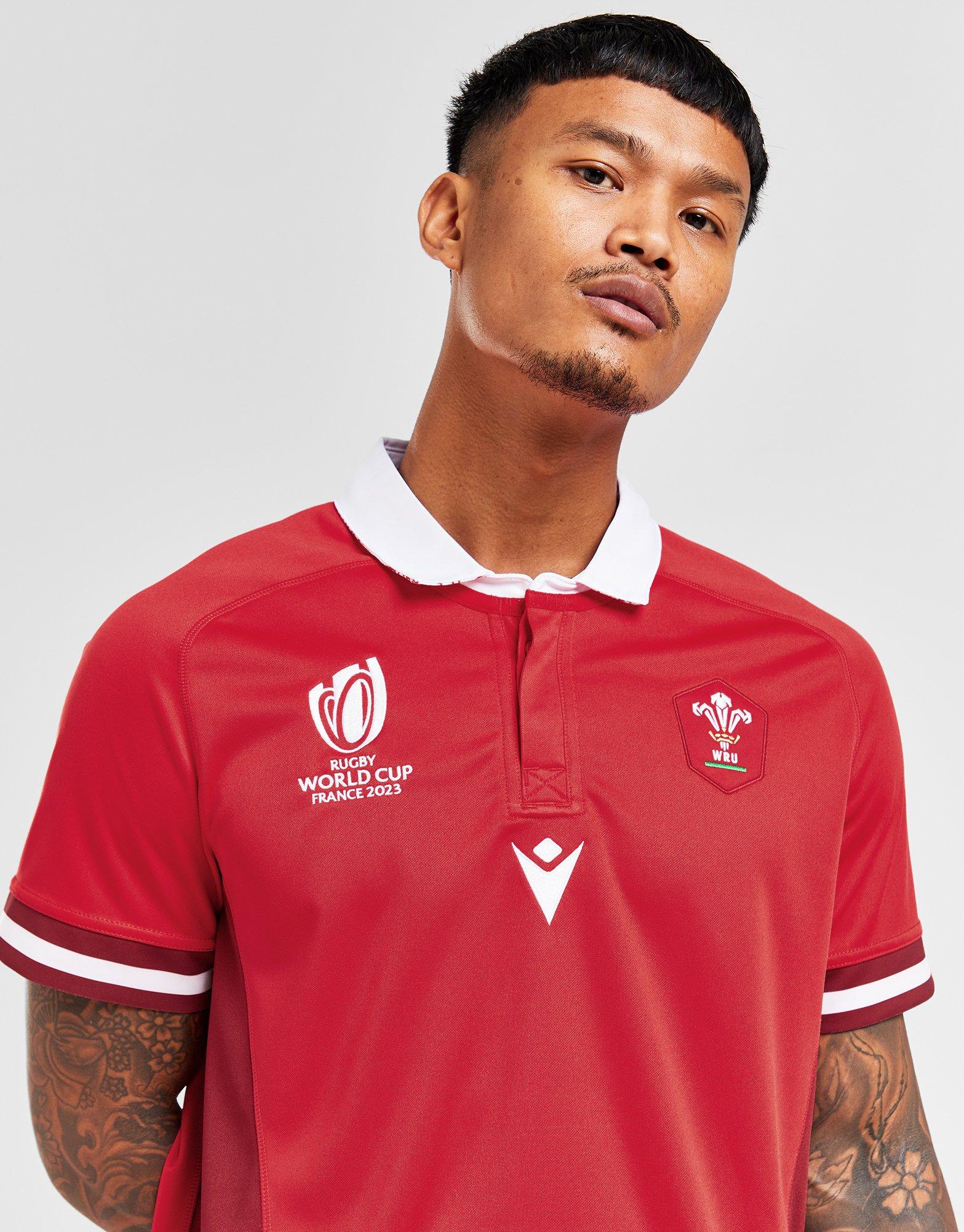 Macron Wales Rugby Rwc 2023 Home Shirt