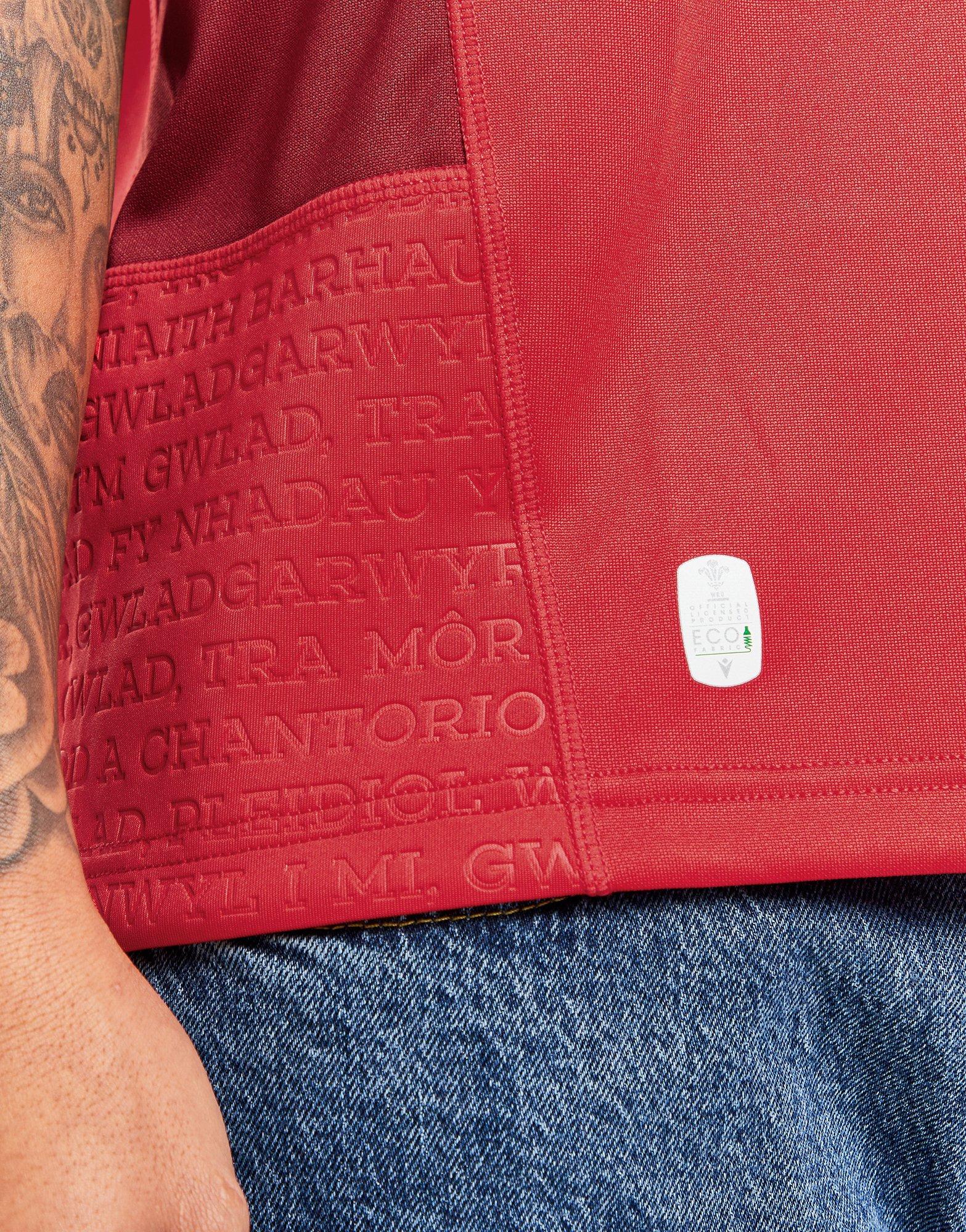 Macron Wales Rugby Rwc 2023 Home Shirt