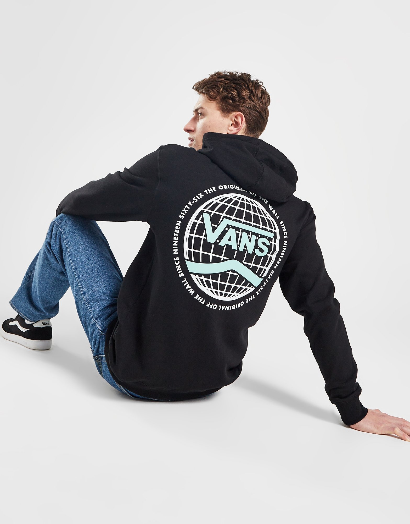 Black Vans Globe Hoodie | JD Sports Malaysia