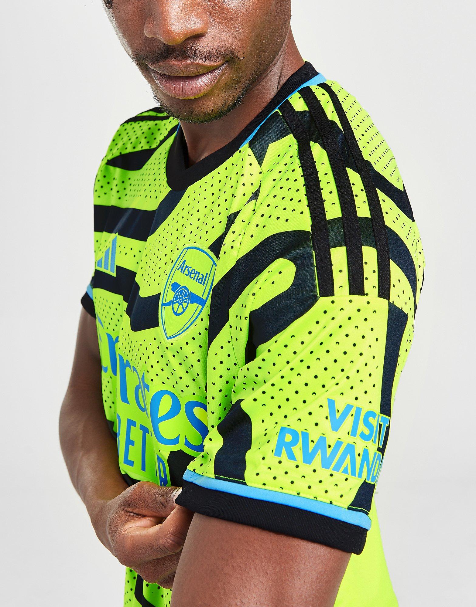 ADIDAS ARSENAL 23/24 AWAY JERSEY (VOLT/BLACK)