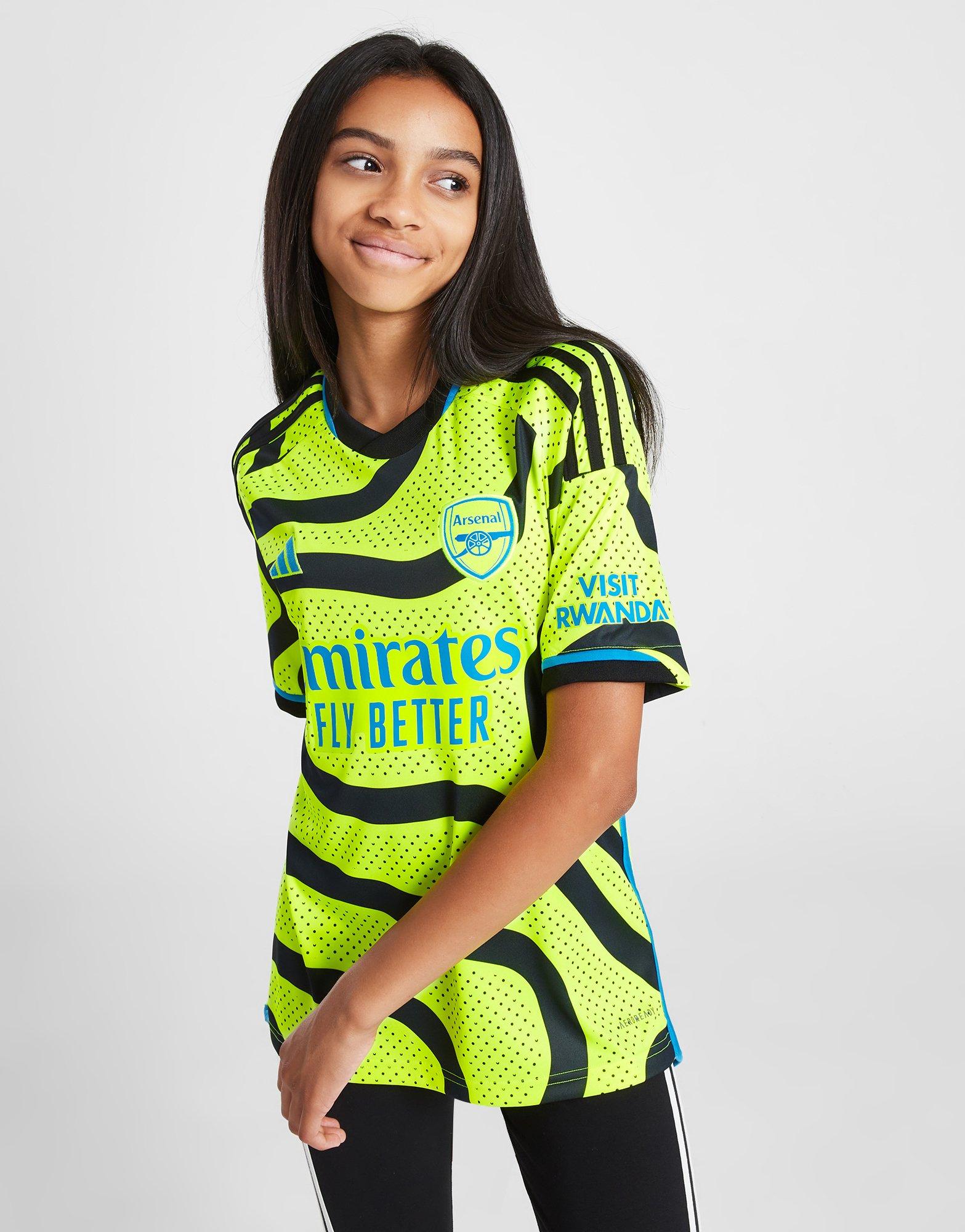 Black adidas Arsenal FC 2023/24 Away Shirt Women's - JD Sports Ireland