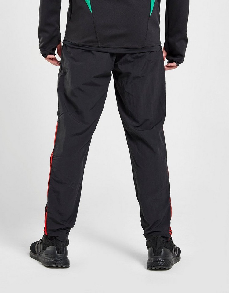 Black adidas Manchester United FC Presentation Track Pants | JD Sports UK