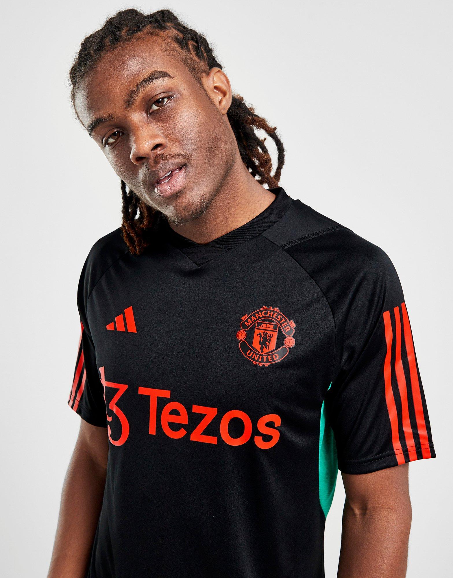 Black adidas Manchester United FC Training Shirt