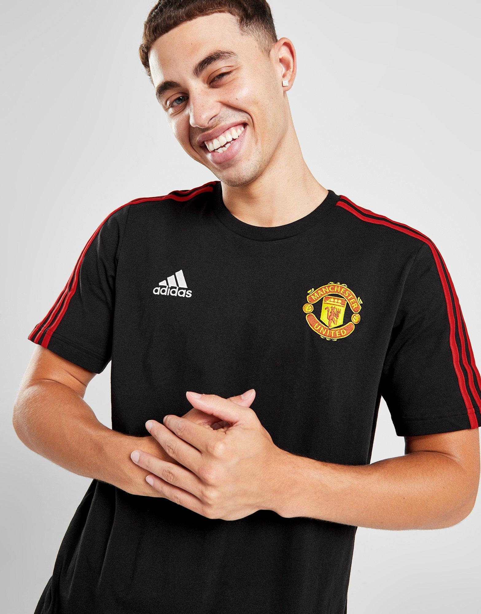 belegd broodje verloving rollen Zwart adidas Manchester United FC DNA T-Shirt - JD Sports Nederland