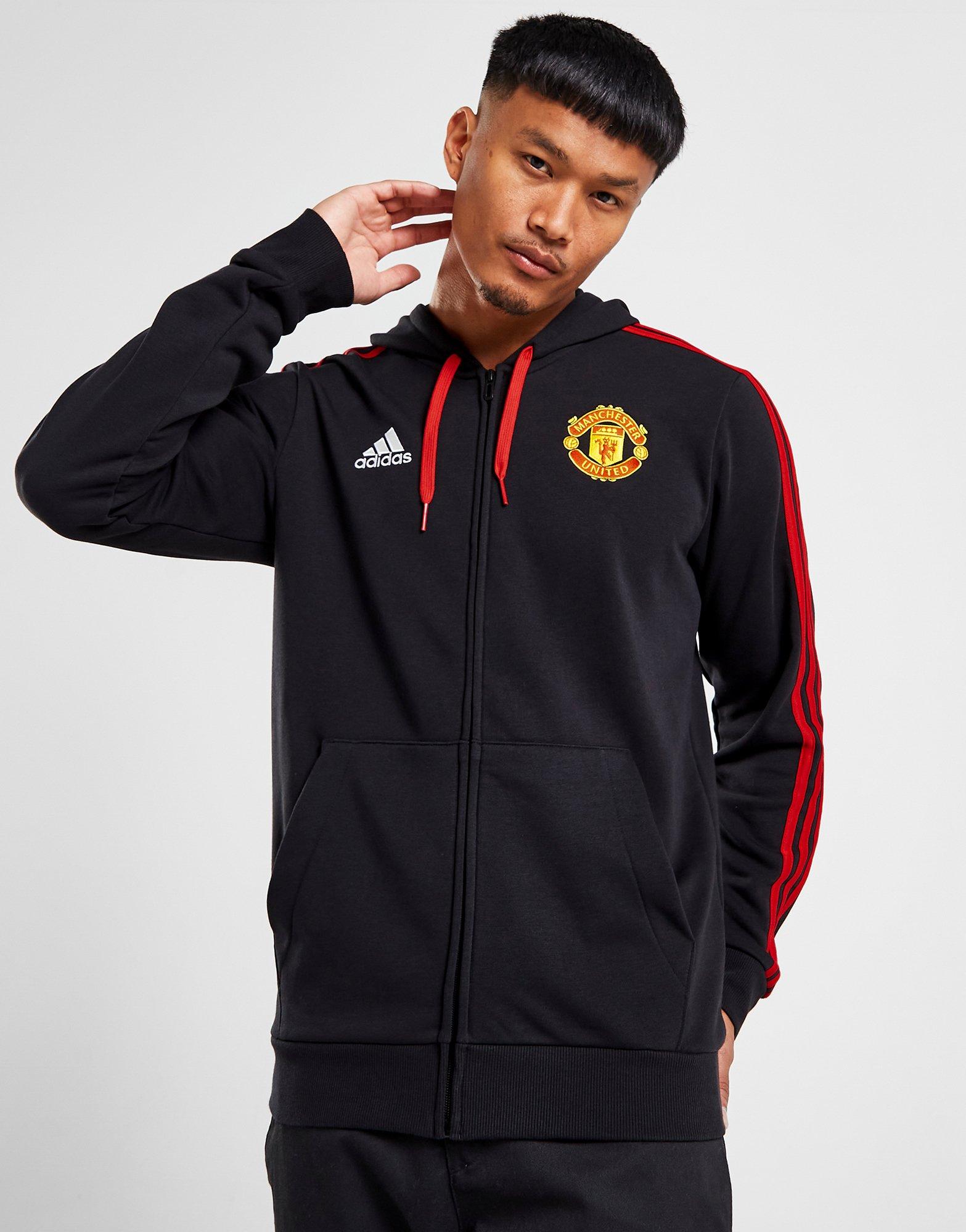 ADIDAS MANCHESTER UNITED DNA FULL-ZIP HOODIE