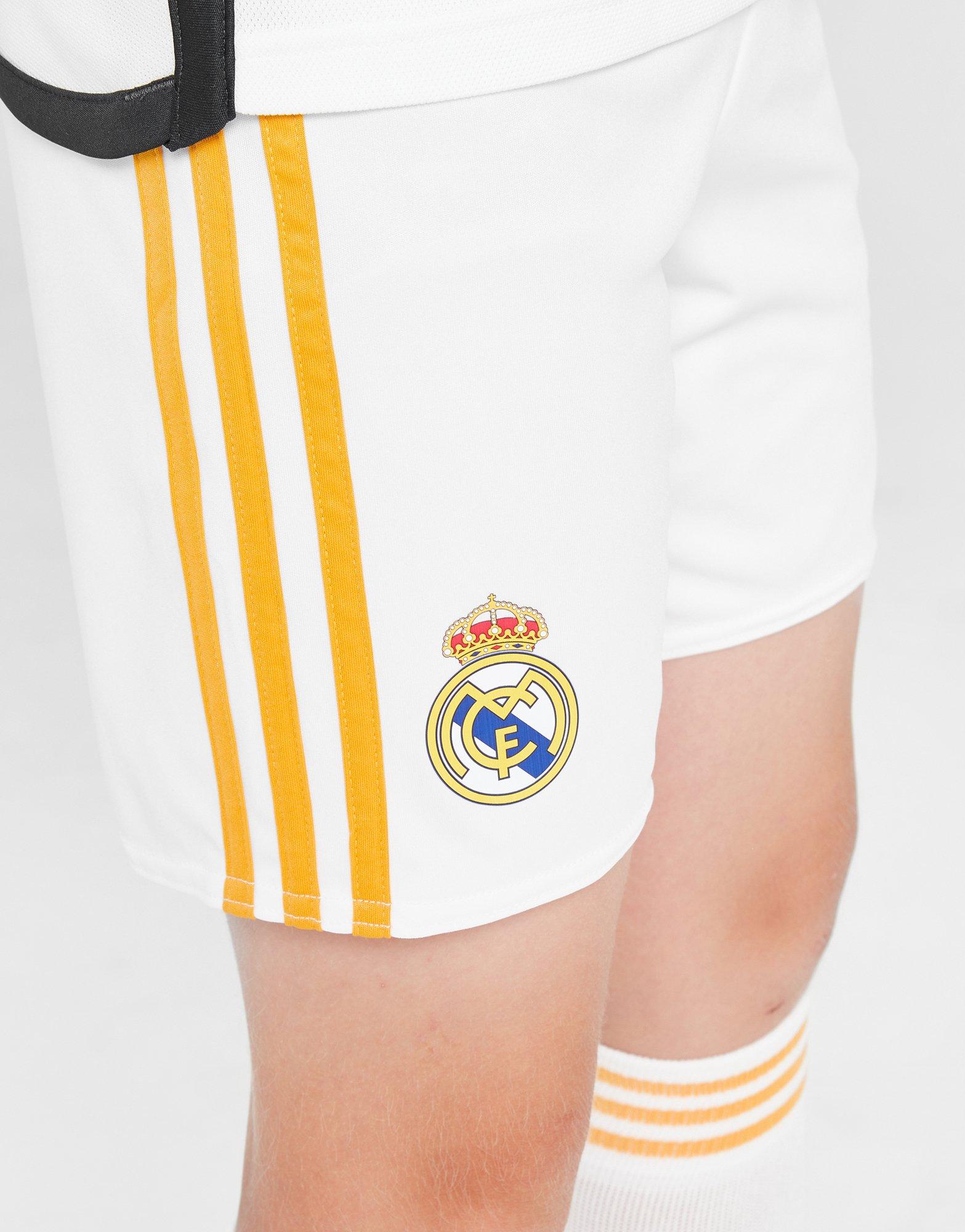 Conjunto adidas Real Madrid CF Primera Equipación 2023-2024 Bebé White -  Fútbol Emotion