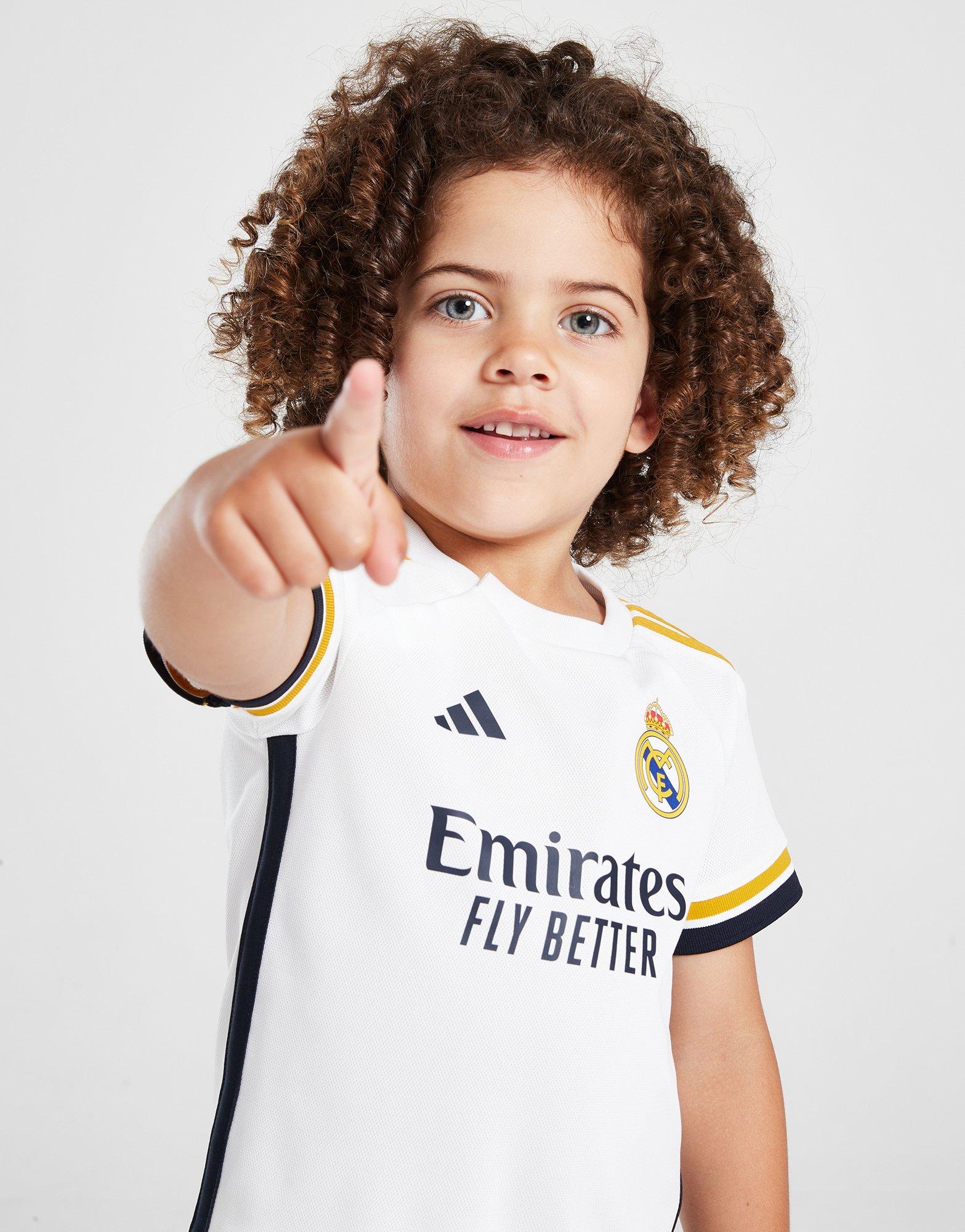 White adidas Real Madrid 2023/24 Home Shirt Women's - JD Sports Global