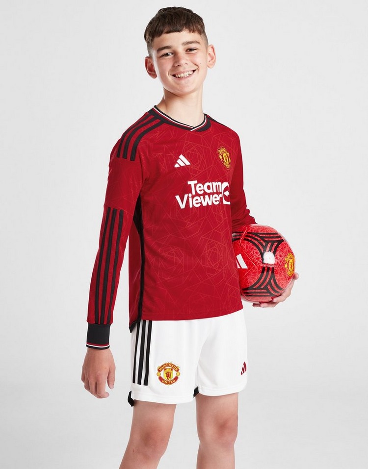 adidas Manchester United FC 2023/24 Home Shorts Junior