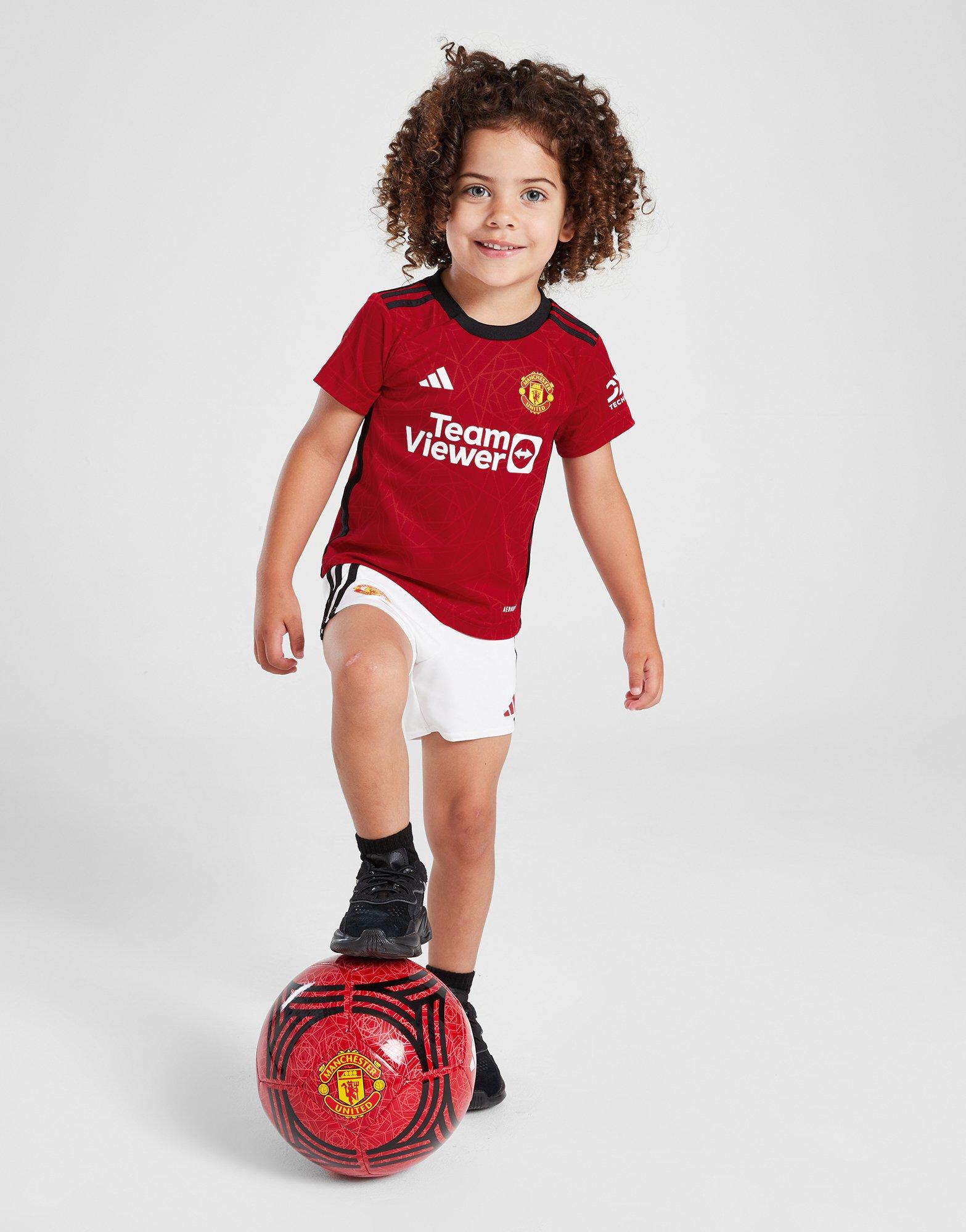 adidas Manchester United 23/24 Kids Heimausrüstung