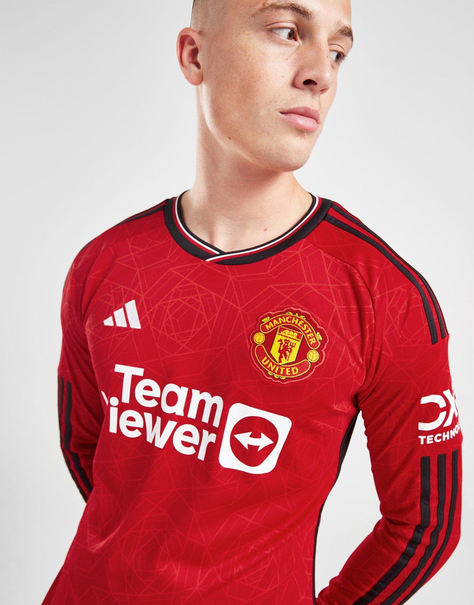 manchester united long sleeve jersey