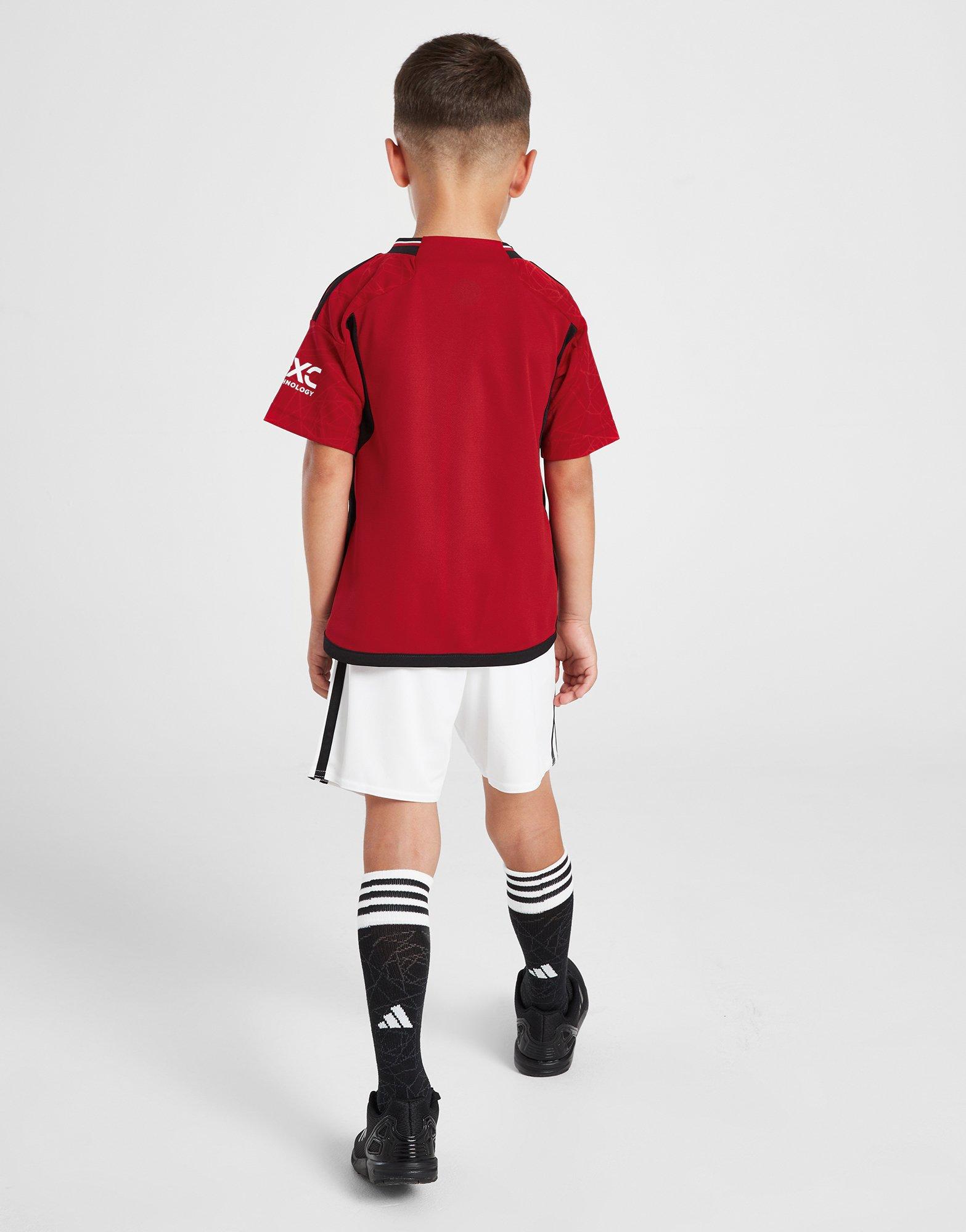 adidas Manchester United 23/24 Home Jersey Kids - Red | adidas India