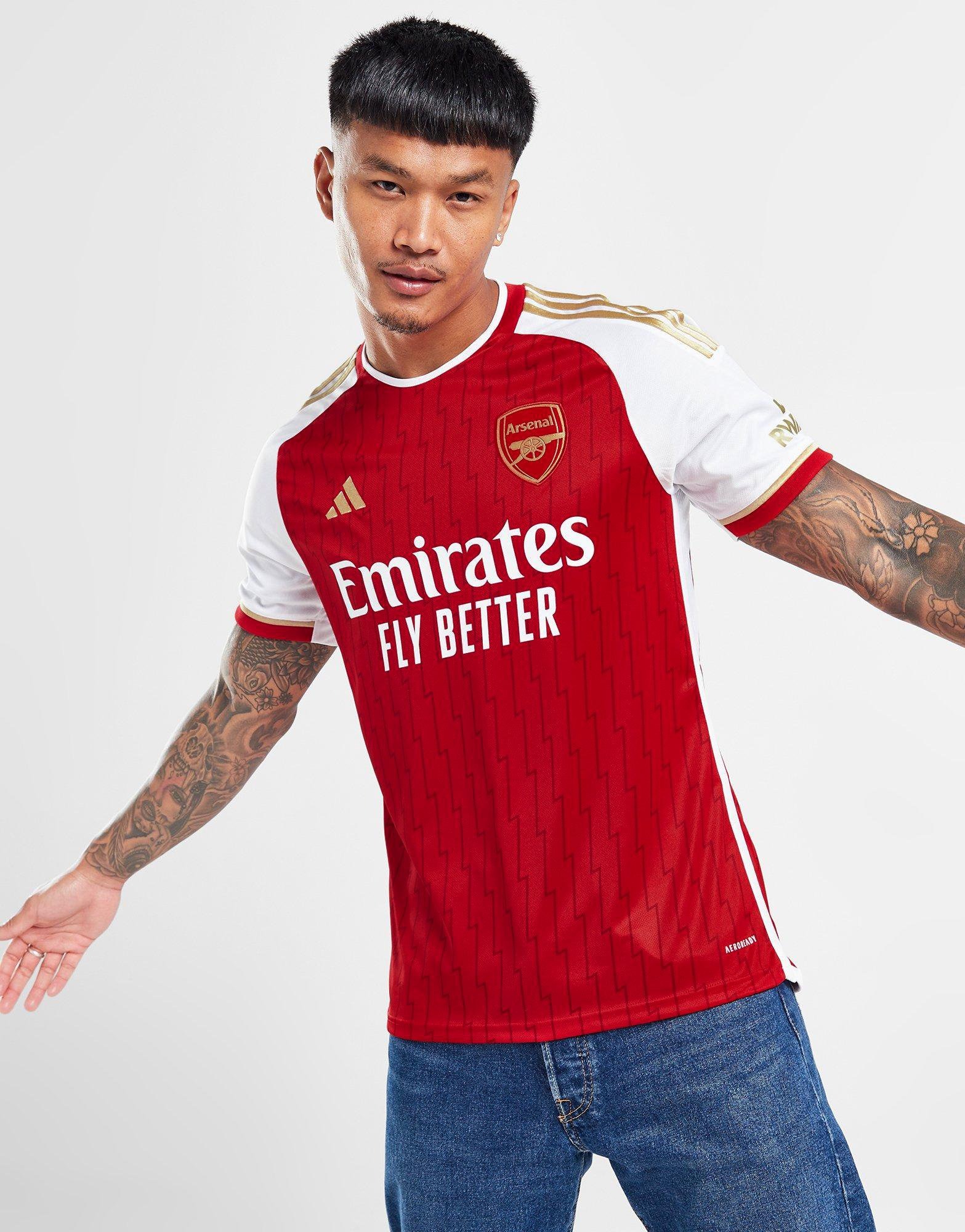 spændende civilisation etik Red adidas Arsenal FC 2023/24 Home Shirt | JD Sports UK