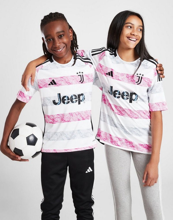 White adidas Juventus 2023/24 Away Shirt Junior | JD Sports UK