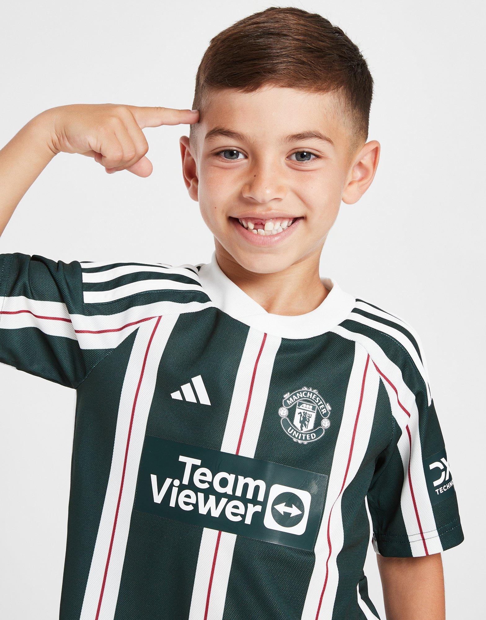 Adidas Manchester United 2023/24 Away Baby Kit - Green 9-12 Months