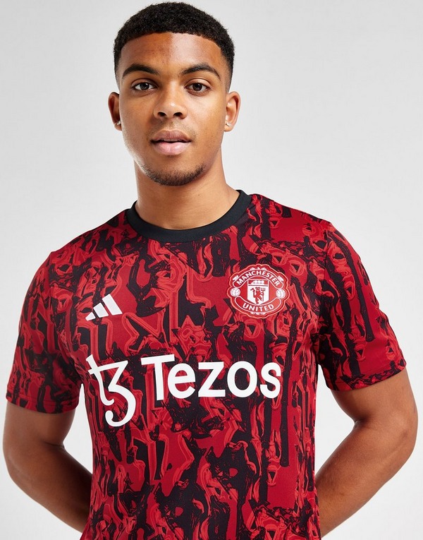 adidas Manchester United Uppvärmningströja Herr