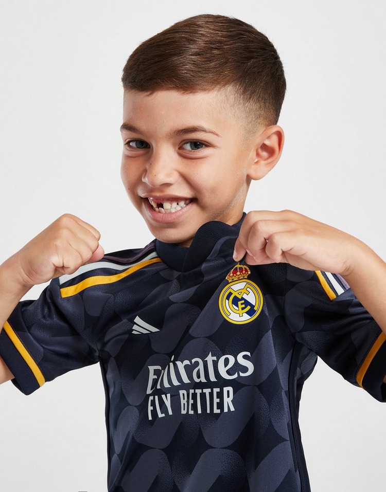 adidas Real Madrid 2023/24 Away Kit Children