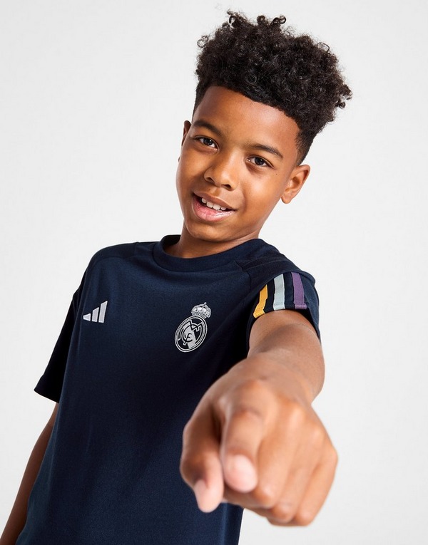 Skære af Rough sleep gateway Sort adidas Real Madrid Cotton T-Shirt Junior - JD Sports Danmark