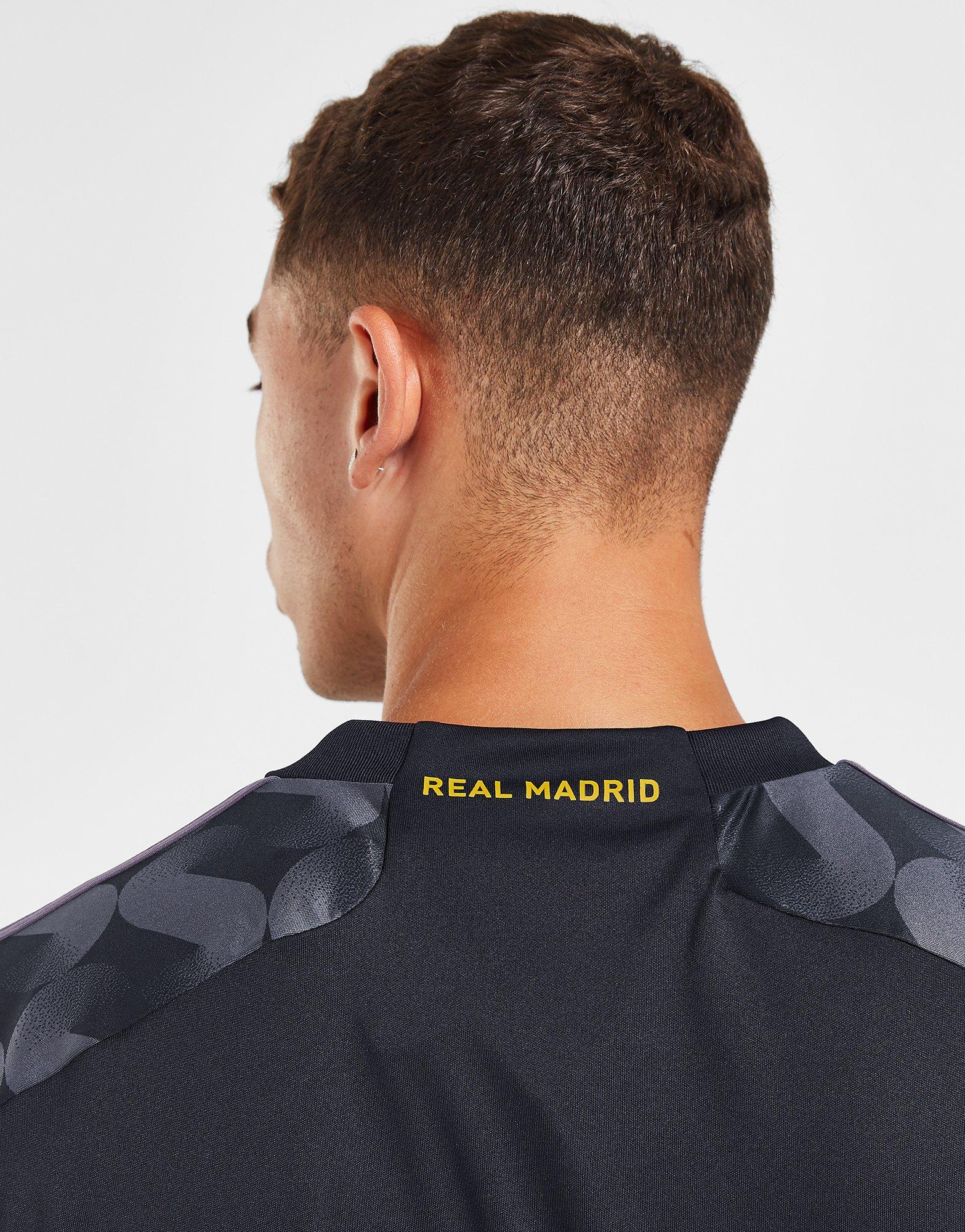 Black adidas Real Madrid 2023/24 Third Shirt - JD Sports Global