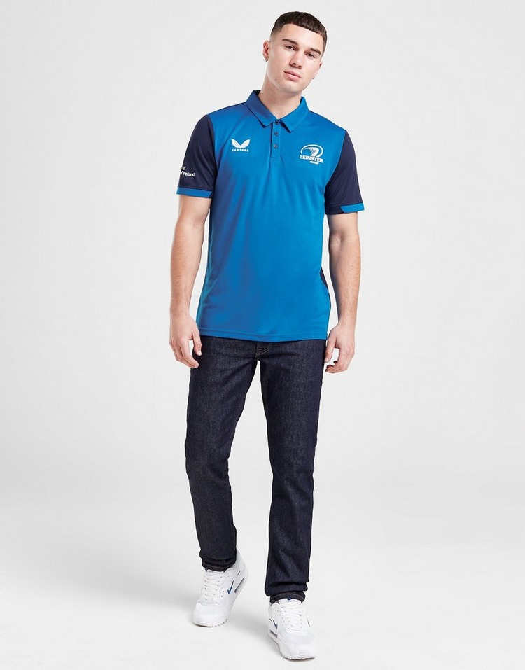 Castore Leinster Rugby Training Polo Shirt